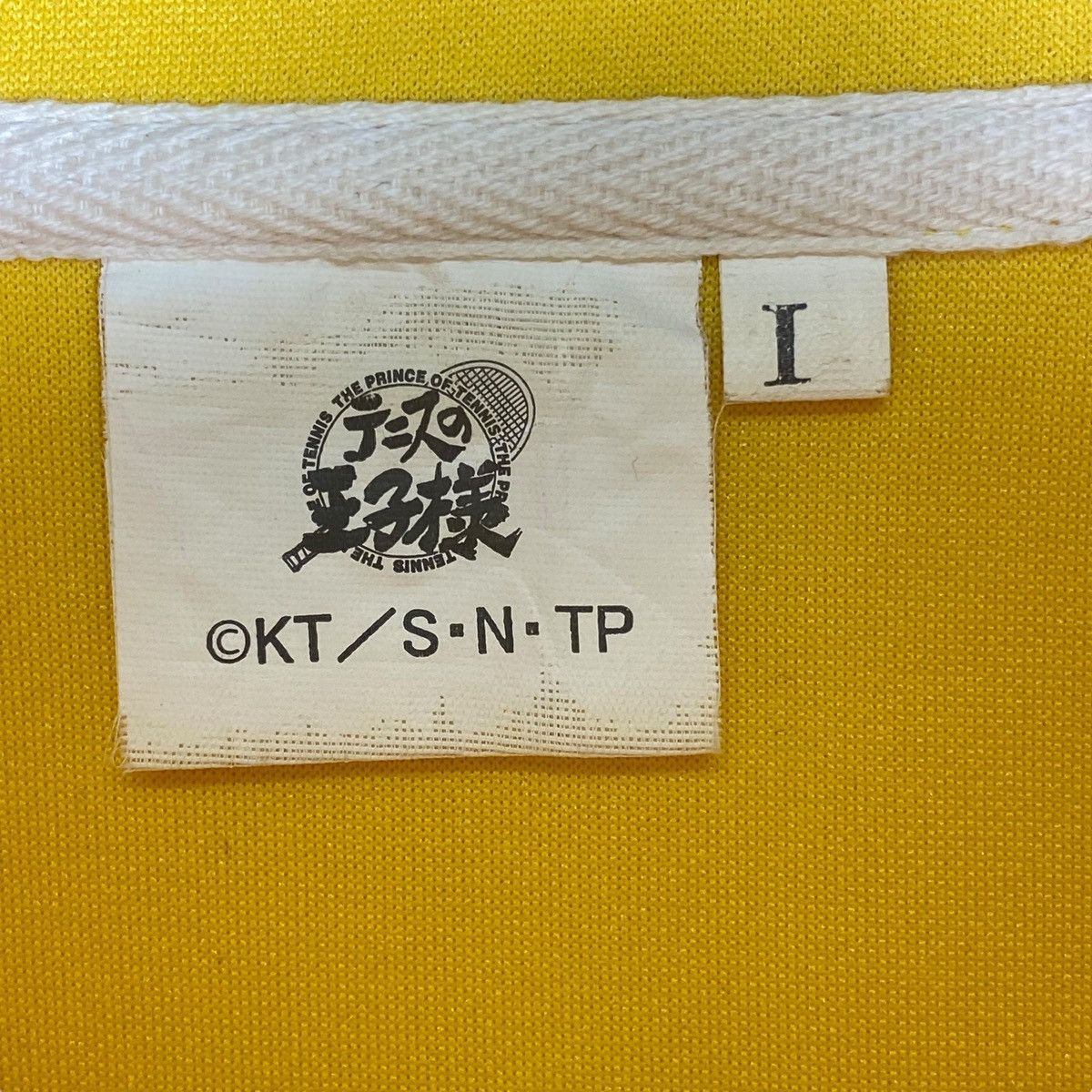 Vintage Vintage Prince Of Tennis Full Zip Turtleneck Yellow Pullover Size US S / EU 44-46 / 1 - 6 Thumbnail