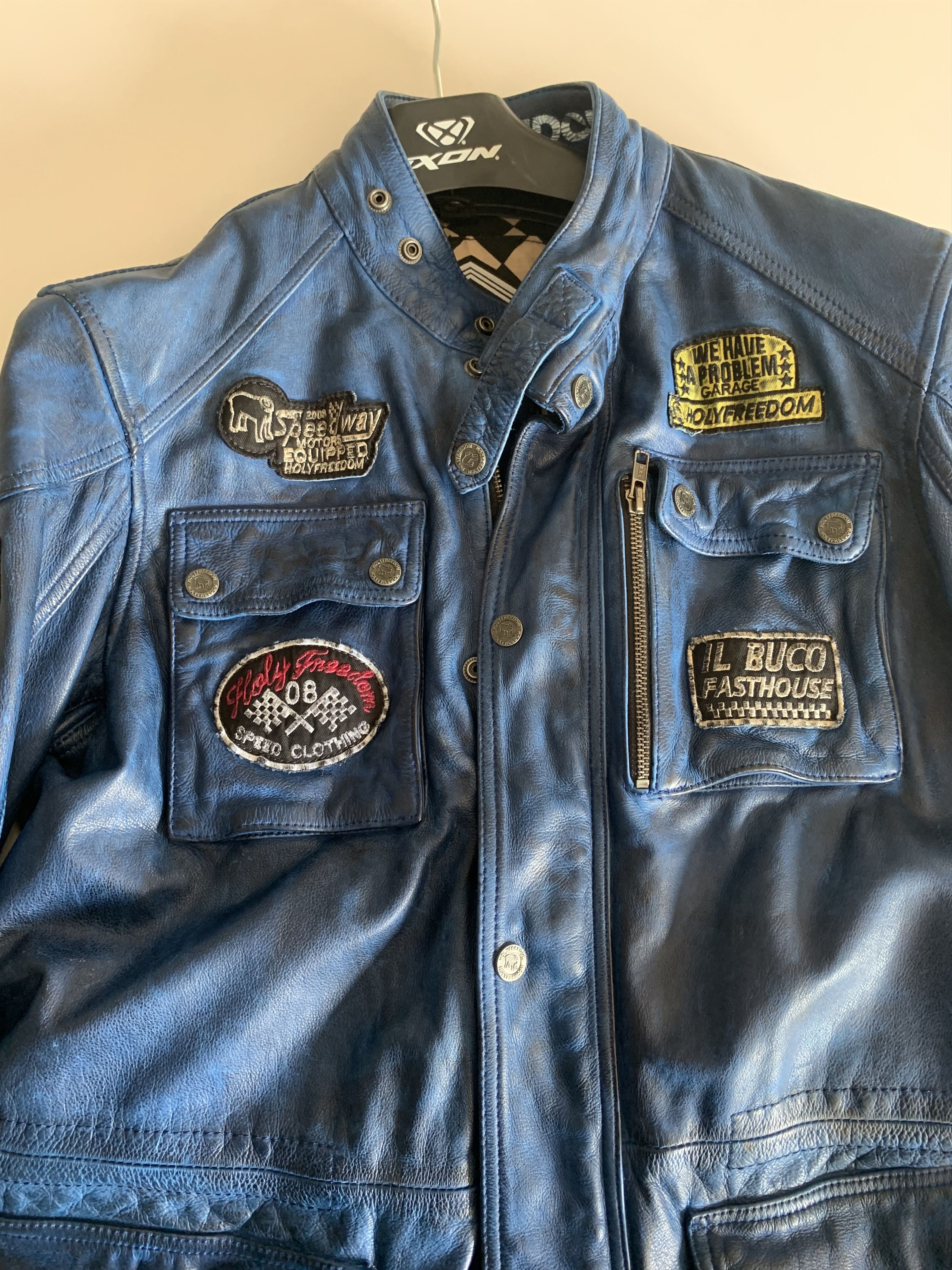 Other Holyfreedom Cafe Racer Leather Jacket Size US M / EU 48-50 / 2 - 5 Thumbnail