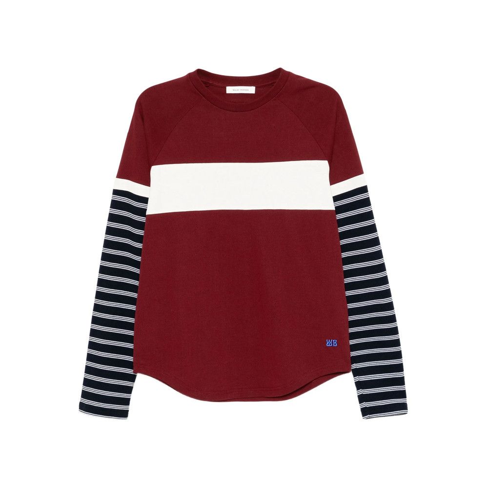 Wales Bonner RED T-Shirts & Vests - T-Shirts