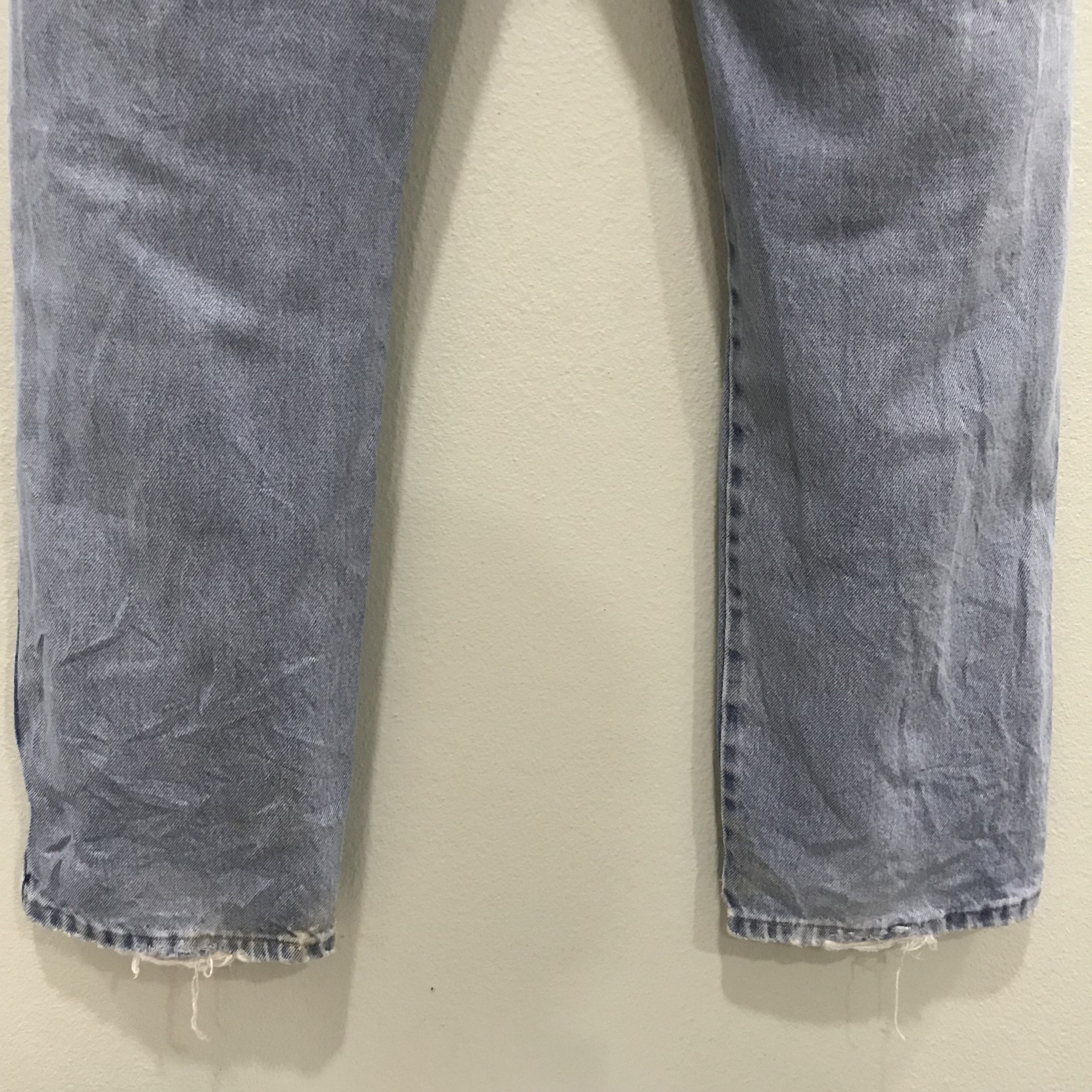 Wrangler Vintage 90s Wrangler Light Wash High Waist Wide Leg Size US 36 / EU 52 - 13 Thumbnail