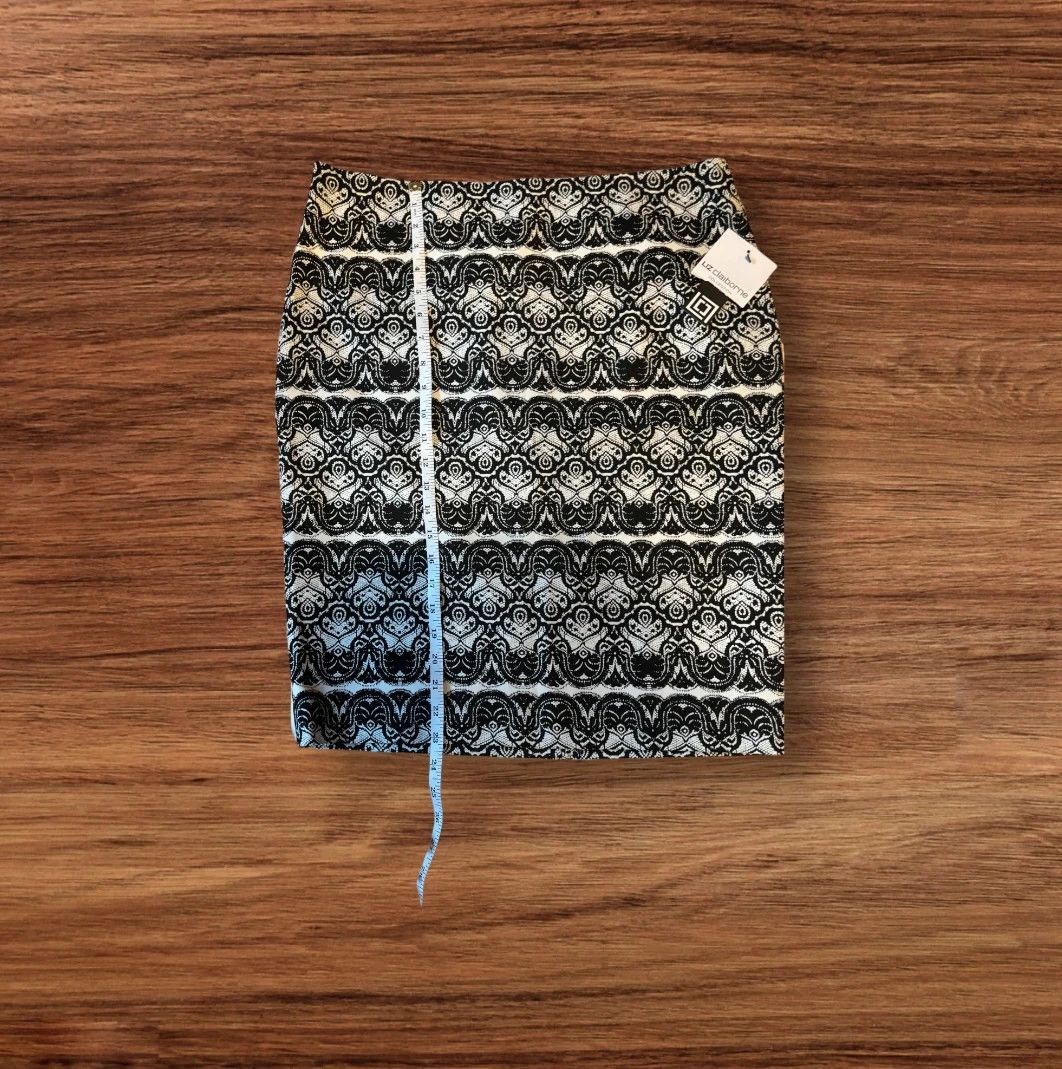 Liz Claiborne Liz Claiborne Women's Skirt Knee Length Size 12 Size 34" / US 12 / IT 48 - 3 Thumbnail