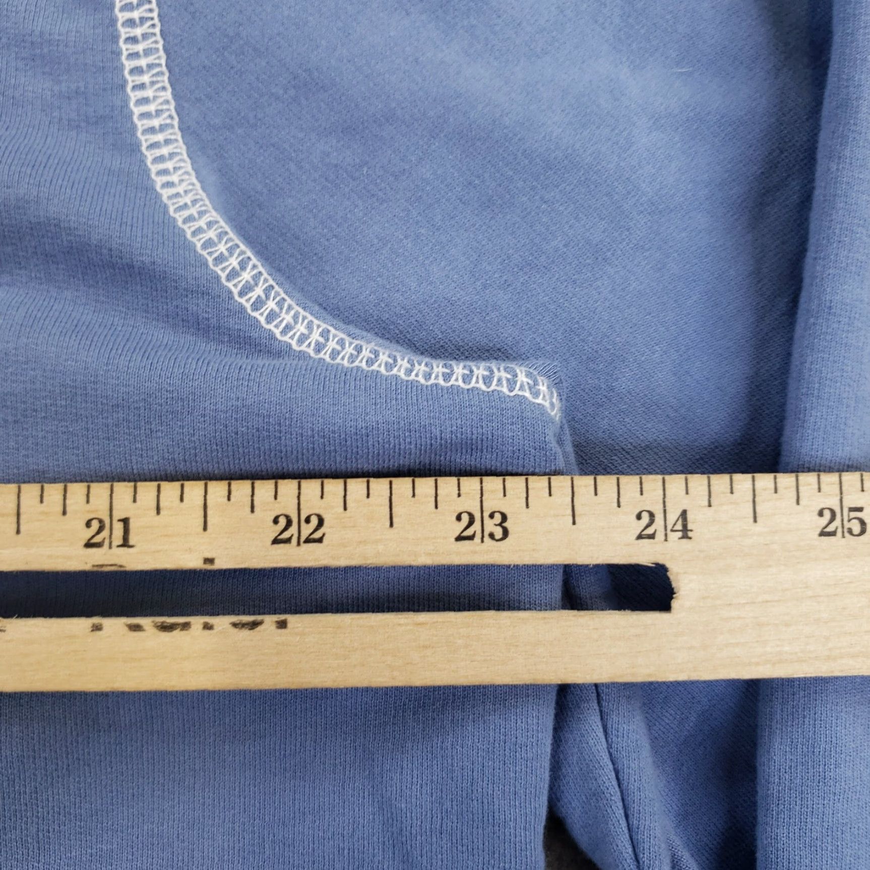 Nautica Nautica Mens Long Sleeve 1/4 Zip Mock Neck Shirt Large Blue Size US L / EU 52-54 / 3 - 3 Thumbnail