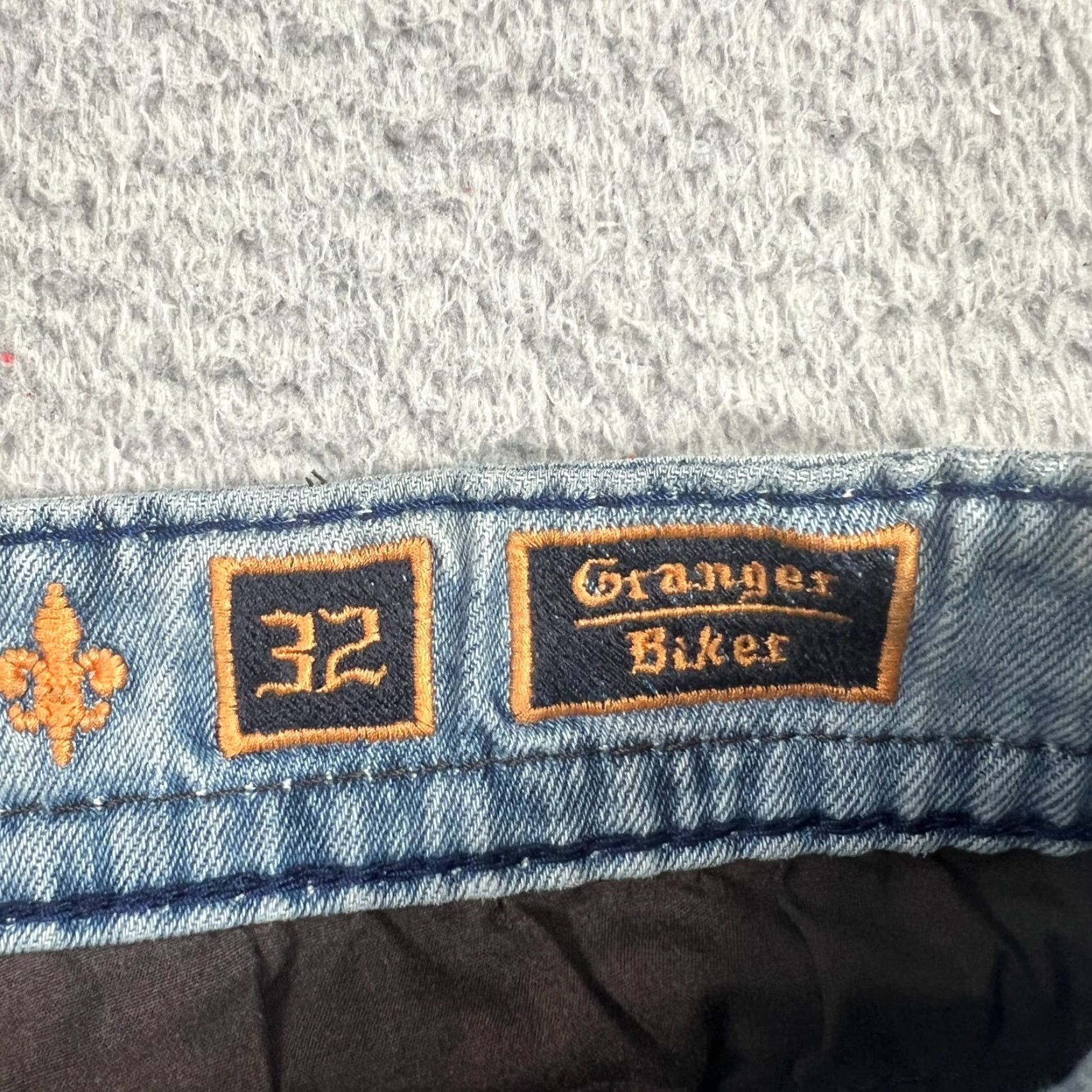 Vintage VINTAGE Rock Revival Mens Biker Jeans Size 32 Regular Fit 34x33 Blue Denim Motorcycle Size US 32 / EU 48 - 5 Thumbnail