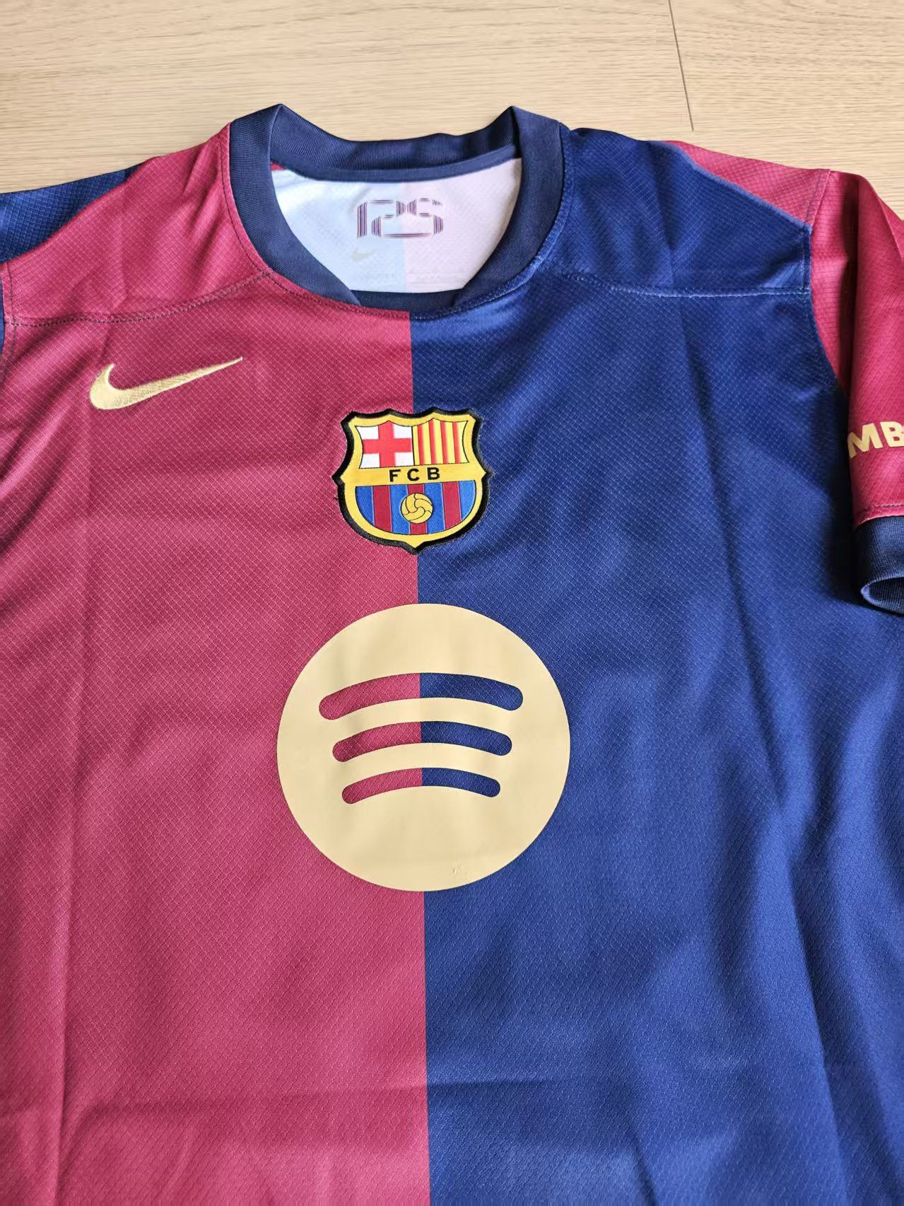 Other 2025 UEFA Champions Barcelona #19 Lamine Yamal Jersey Home Size US M / EU 48-50 / 2 - 3 Thumbnail