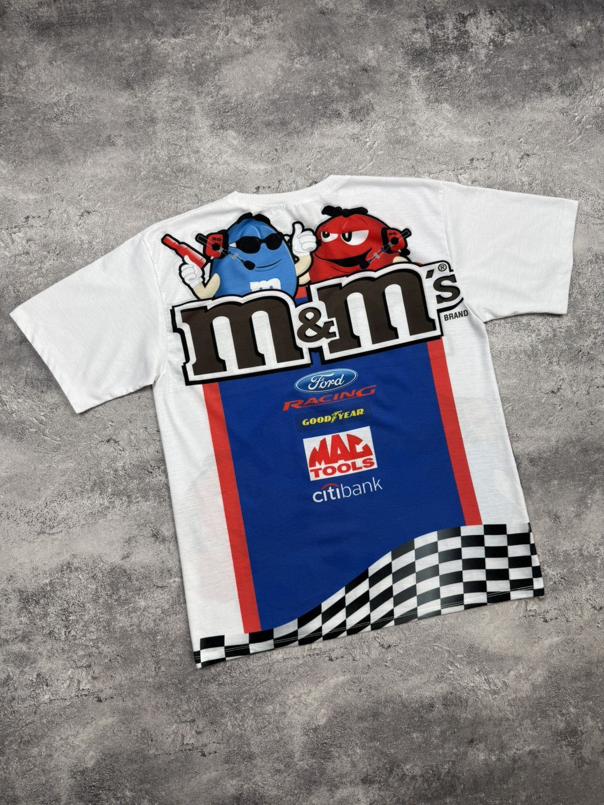 Vintage Vintage M&M’s Racing T-Shirt Y2K Streetwear Size US M / EU 48-50 / 2 - 12 Thumbnail