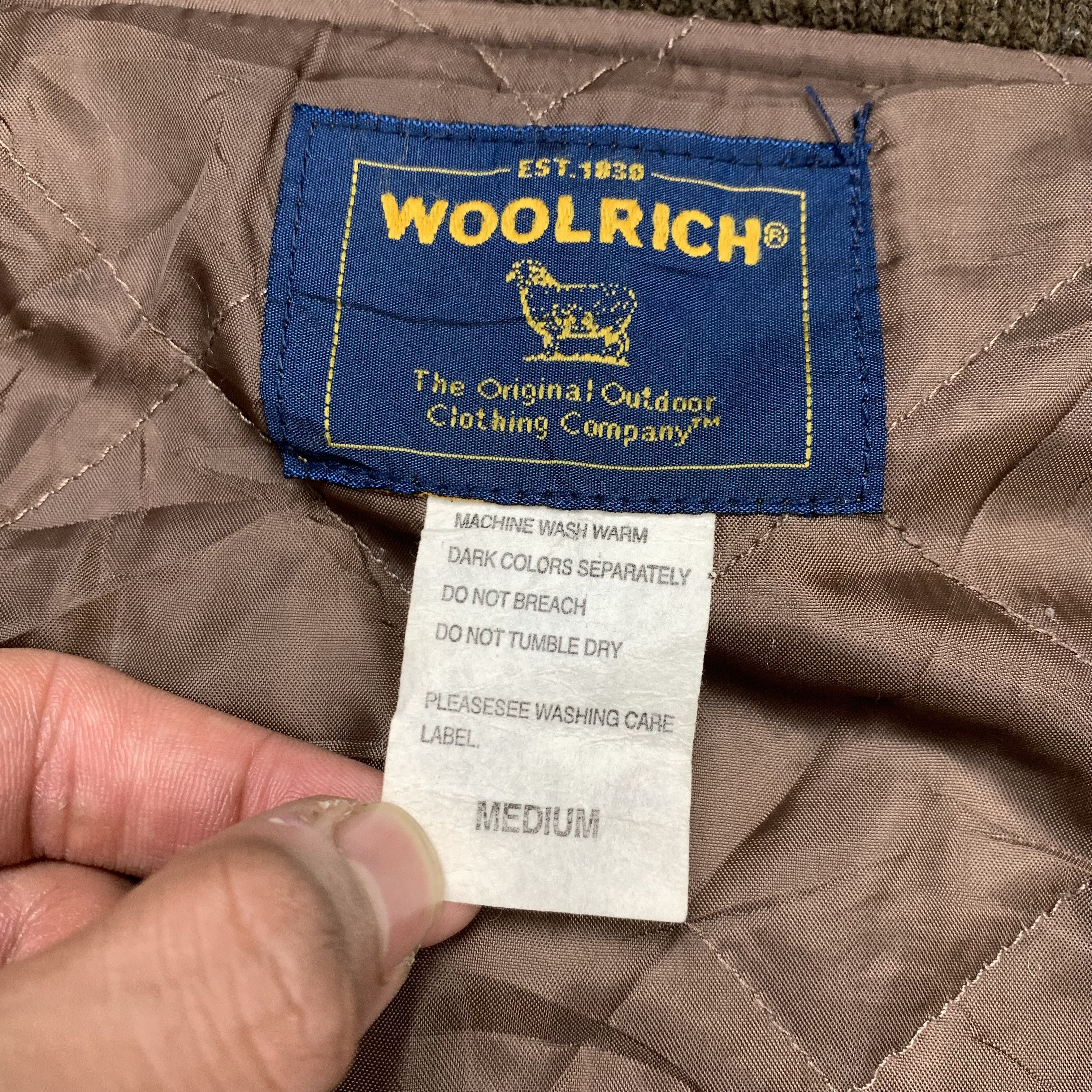 Woolrich Woolen Mills Woolrich Brown Corduroy Ribbed Collar Jacket Size US M / EU 48-50 / 2 - 6 Thumbnail