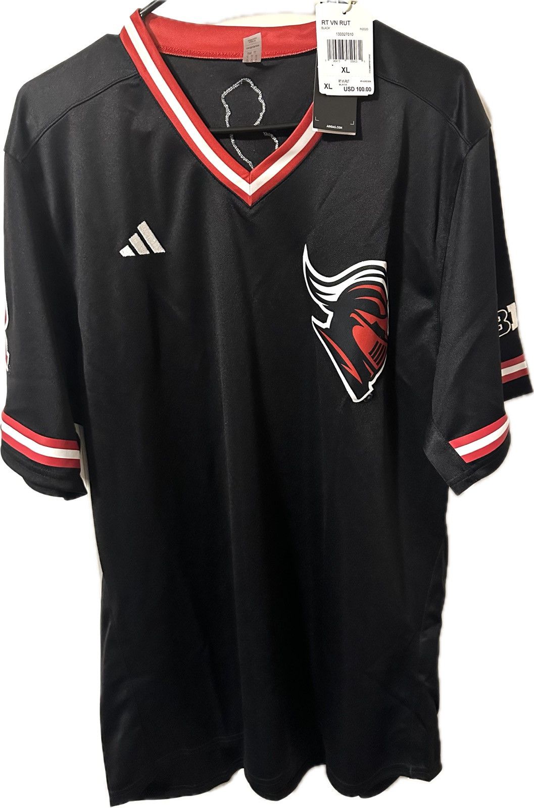 Adidas Rutgers University Scarlet Knights Adidas Warmup Size XL Size US XL / EU 56 / 4 - 3 Thumbnail