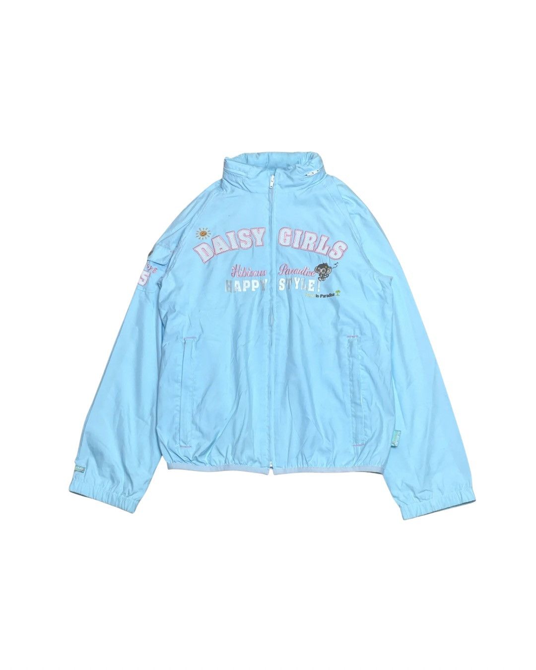 Japanese Brand Daisy Lovers Hibiscus Paradise Happy Style Light Jacket Size M / US 6-8 / IT 42-44 - 1 Thumbnail