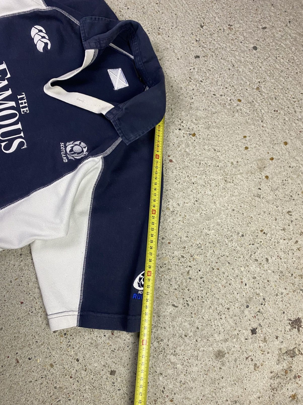 Canterbury of New Zealand Canterbury polo T-shirt Tee Navy rugby Size US M / EU 48-50 / 2 - 14 Thumbnail
