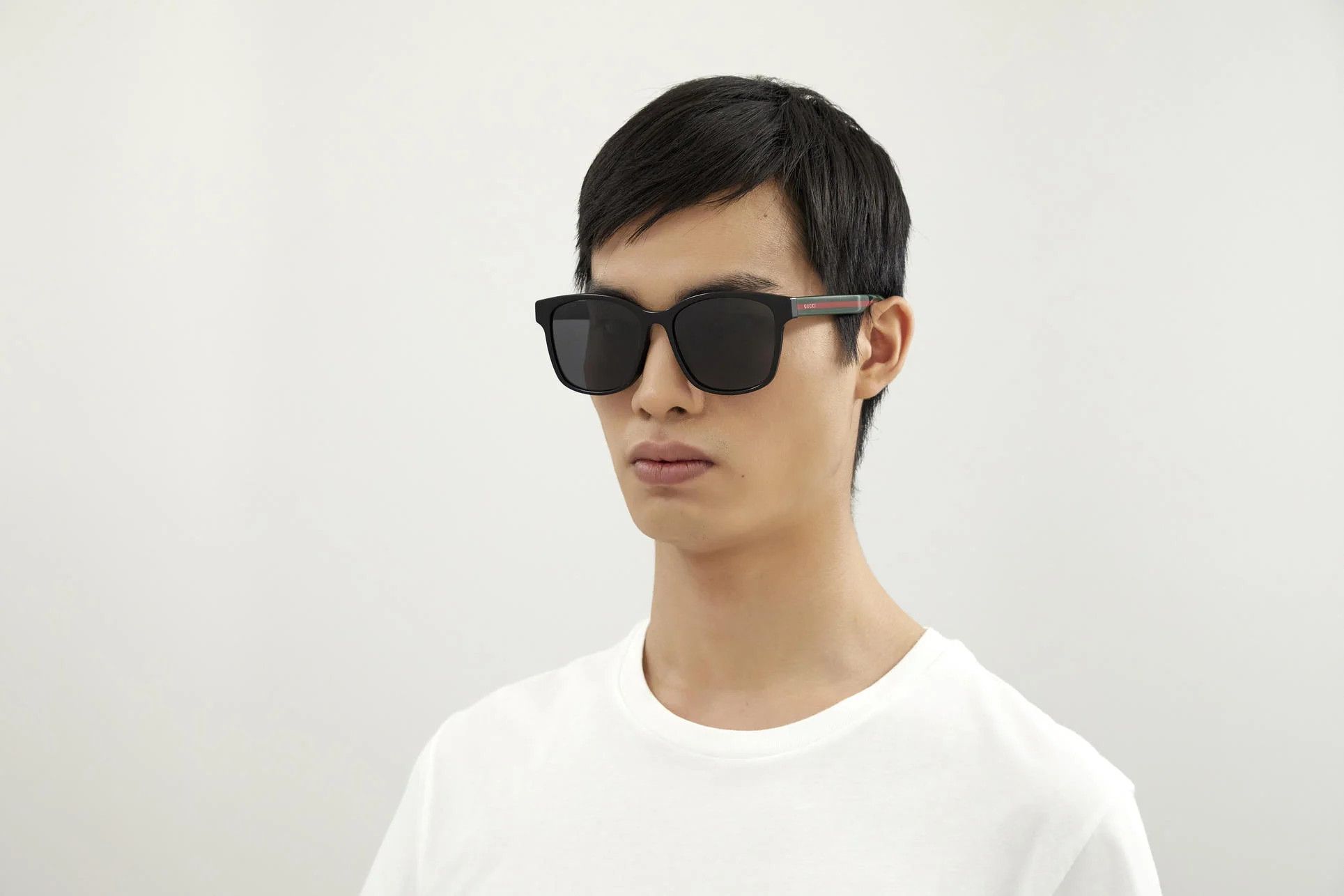 Gucci NEW GUCCI GG0417SK 001 Black Grey Gradient Square Sunglasses Size ONE SIZE - 10 Thumbnail