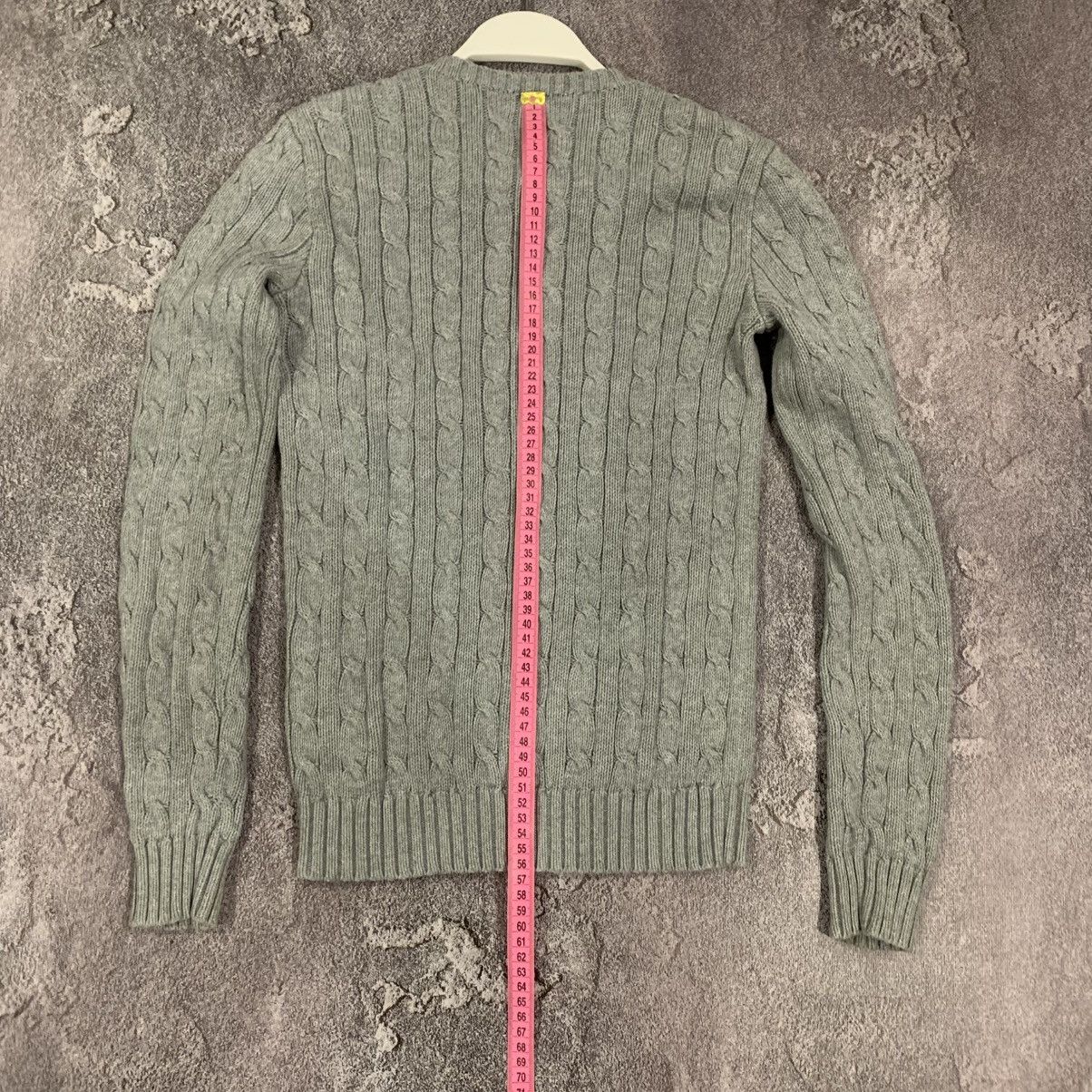 Polo Ralph Lauren Vintage Polo Ralph Lauren Gray Knited Sweater Size S Size S / US 4 / IT 40 - 20 Thumbnail