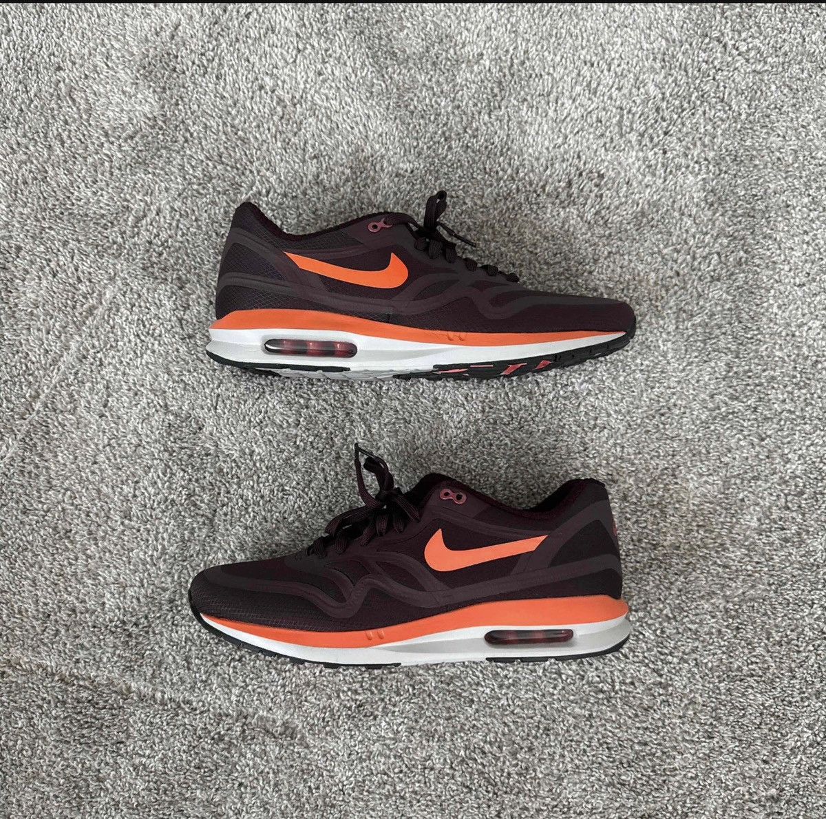 Nike Nike Air Max 1 Lunar WR “Deep Burgundy” (654470-600) Size US 12 / EU 45 - 2 Thumbnail