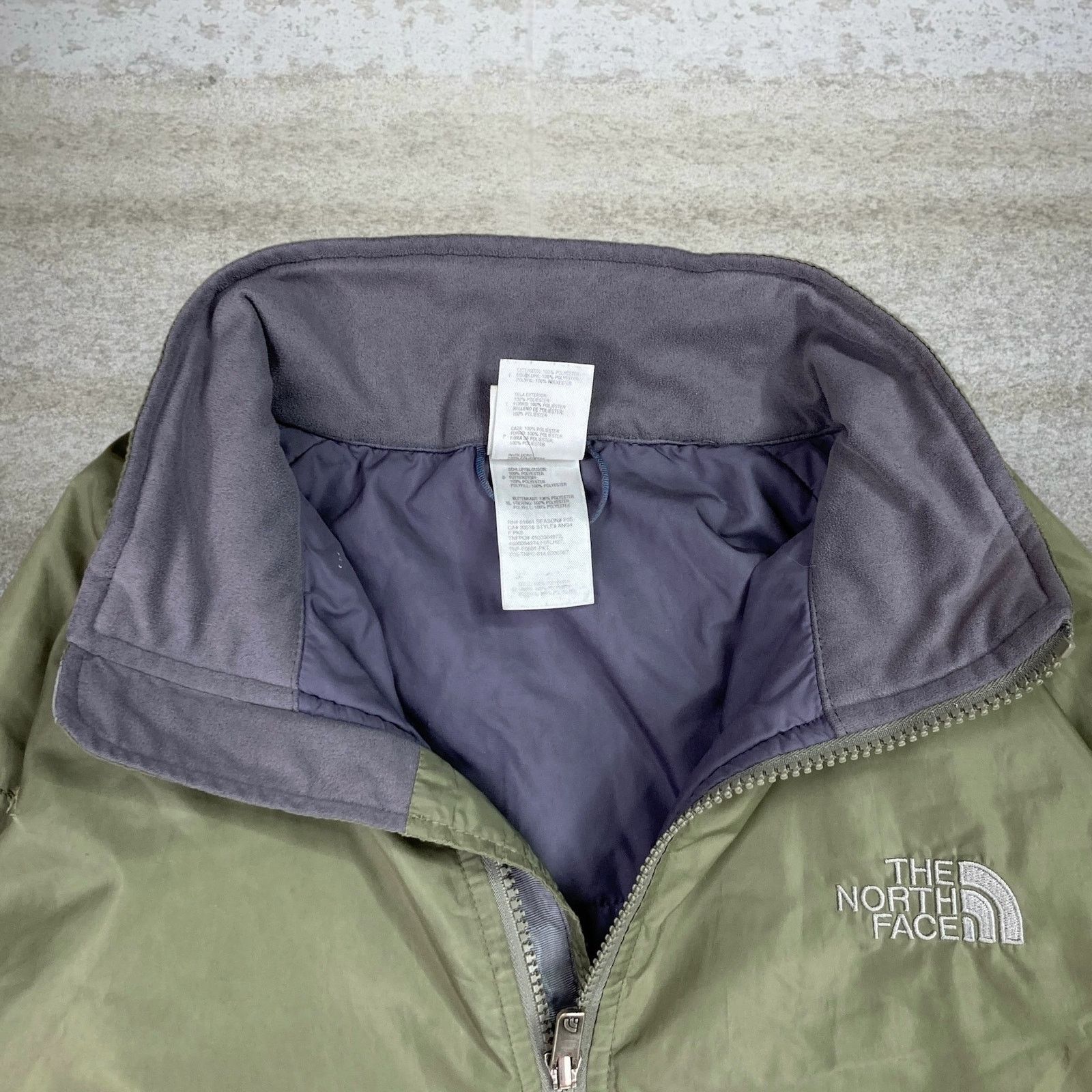 The North Face Vintage Y2K The North Face Puffer Jacket Mens L Green Grey Size L / US 10 / IT 46 - 4 Thumbnail