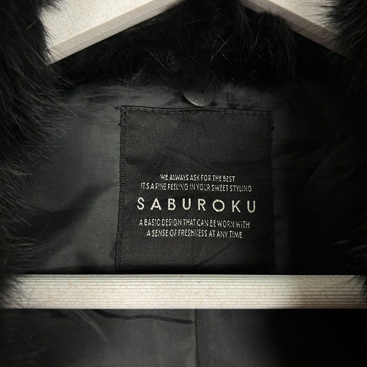 Japanese Brand 🔥 SABUROKU REAL FUR TRIM JACKET Size US M / EU 48-50 / 2 - 14 Thumbnail