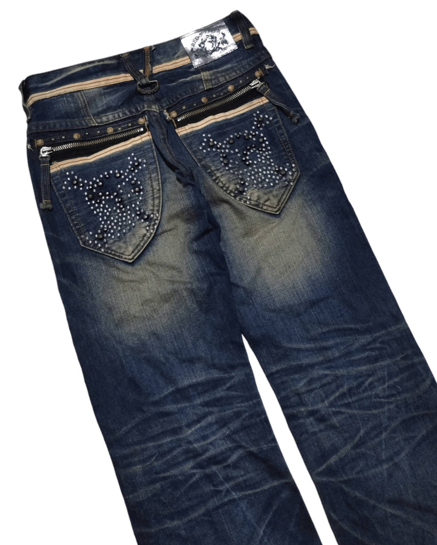KMRii Red Pepper wash whisker Denim Size US 31 - 5 Thumbnail