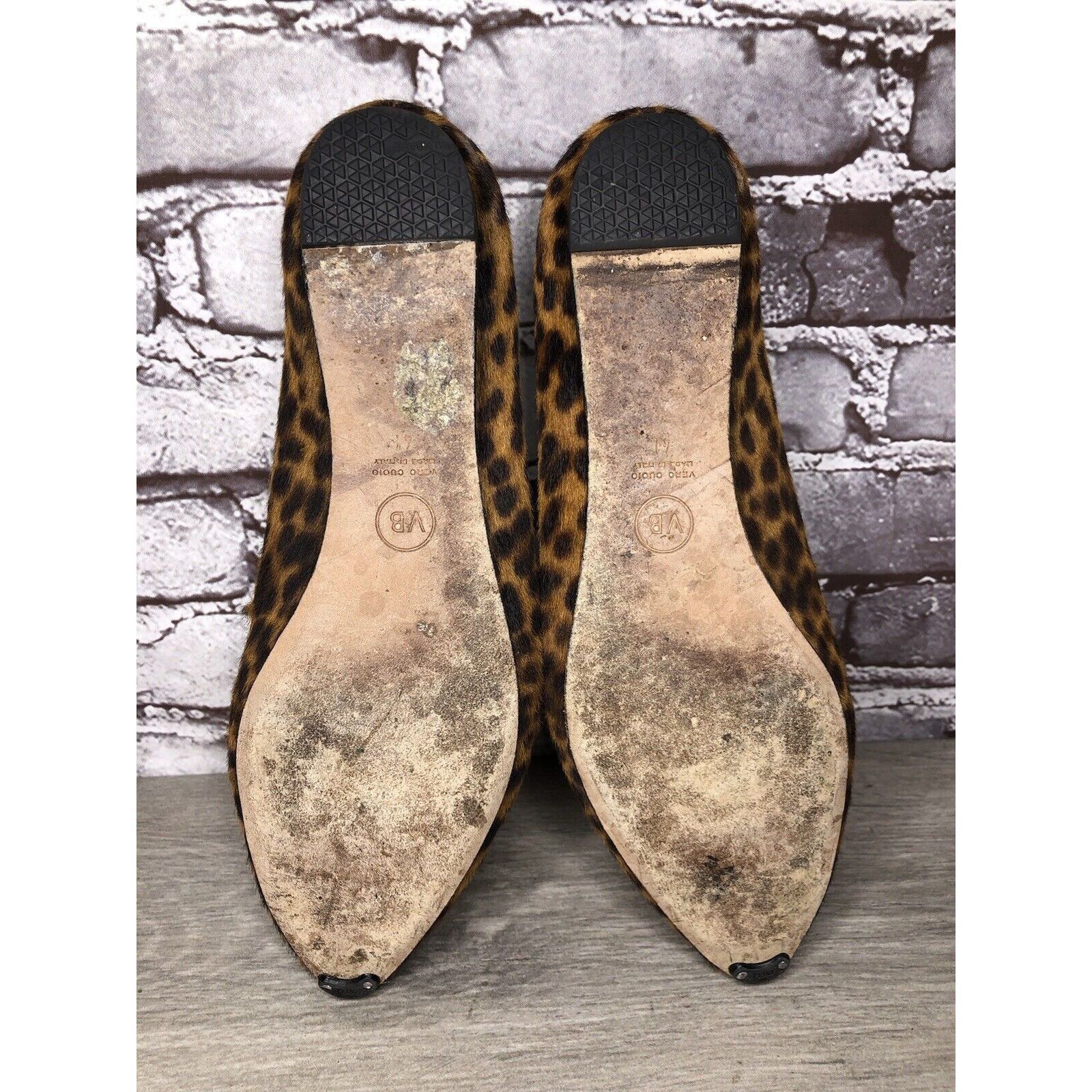 Veronica Beard VERONICA BEARD Griffin Leopard Real Calf Fur Loafers Shoes W Size US 10.5 / IT 40.5 - 6 Thumbnail