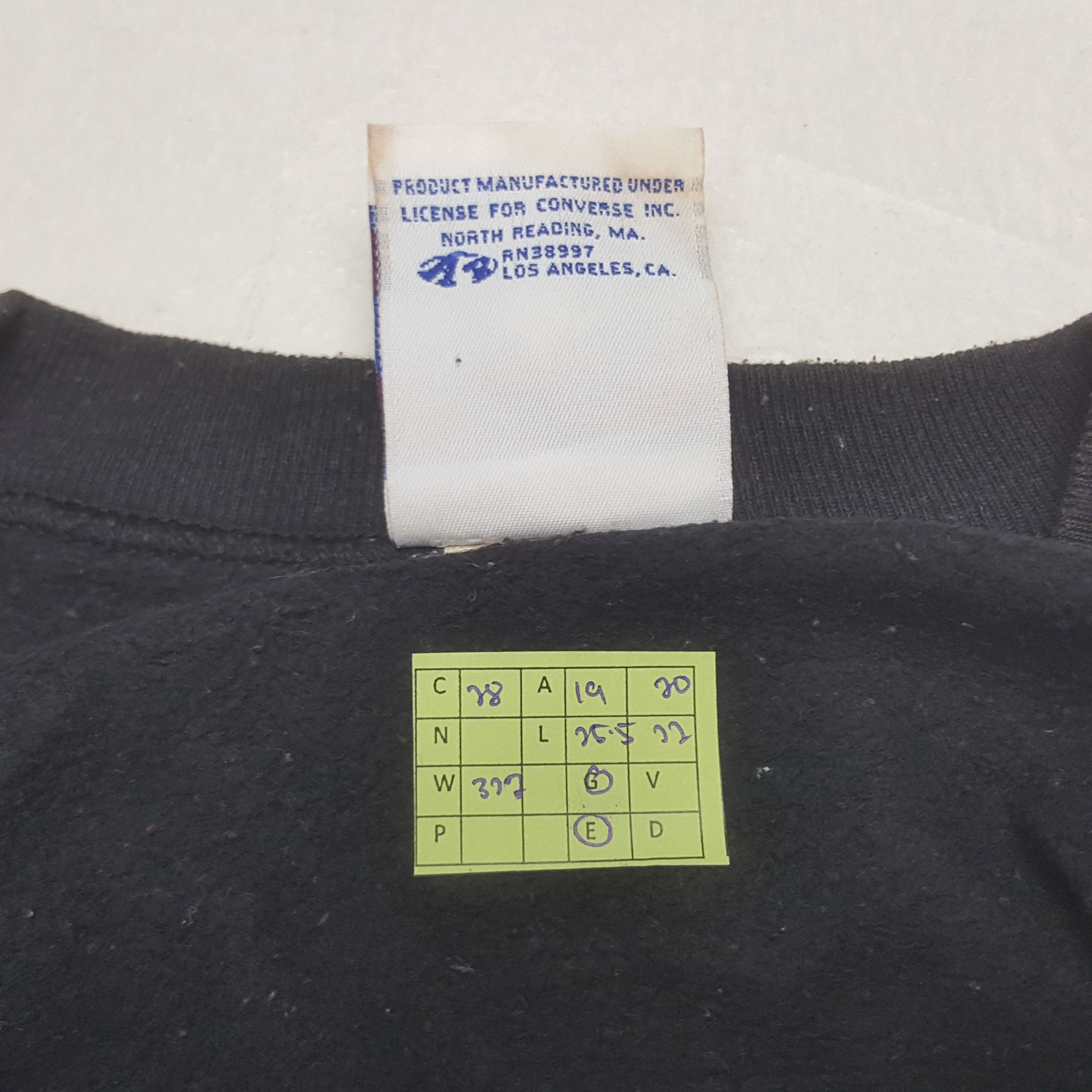 Converse Vintage Converse Dennis Rodman 91 Baseball Sweatshirt RR28 Size US S / EU 44-46 / 1 - 9 Thumbnail