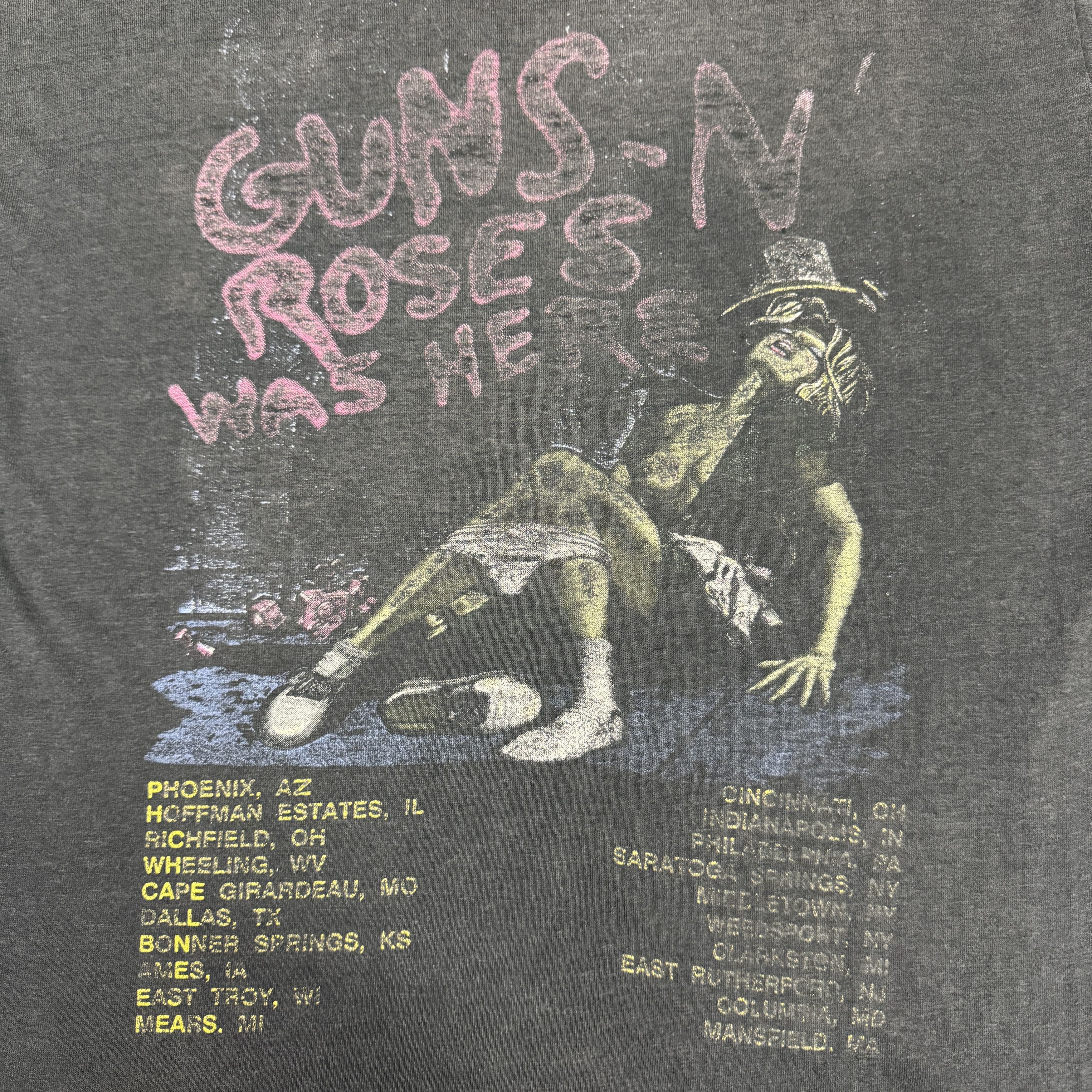 Band Tees Vintage 80s Guns N Roses Shirt Size US L / EU 52-54 / 3 - 6 Thumbnail