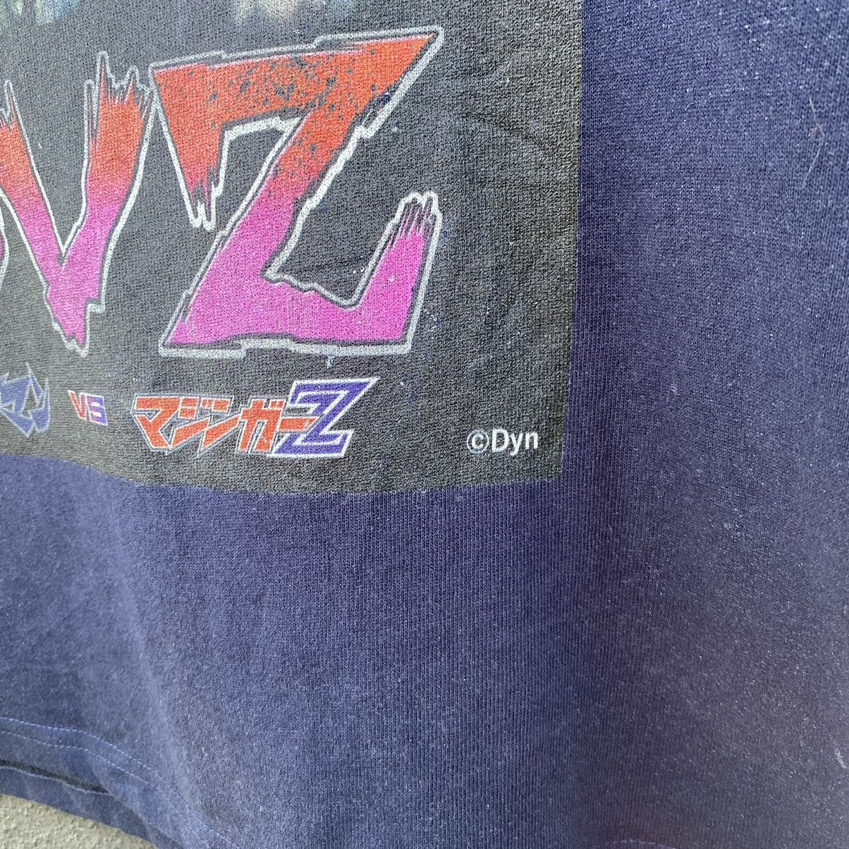 Anime Rare DevilMan VS Mazinger Z Japan Anime x Hakabanogarou Tee Size US L / EU 52-54 / 3 - 5 Thumbnail
