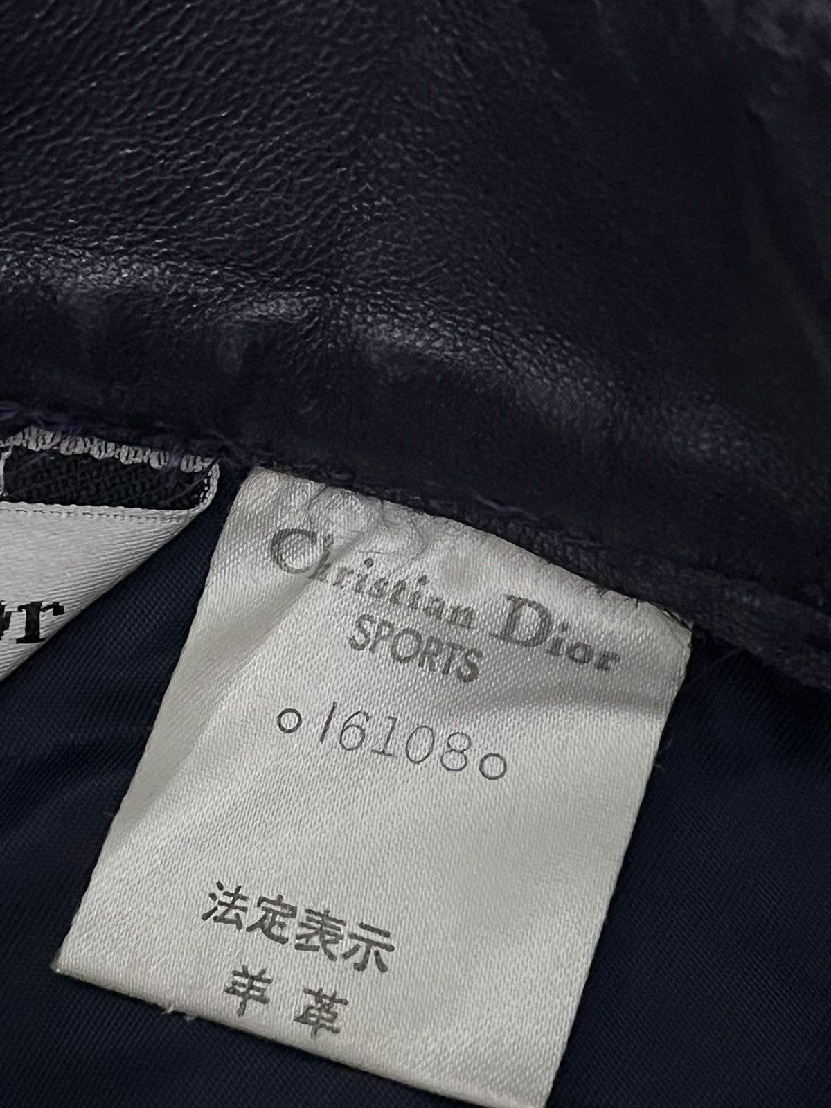 Christian Dior Monsieur × Dior Vintage 80s dior leather pant Size 26" / US 2 / IT 38 - 7 Thumbnail
