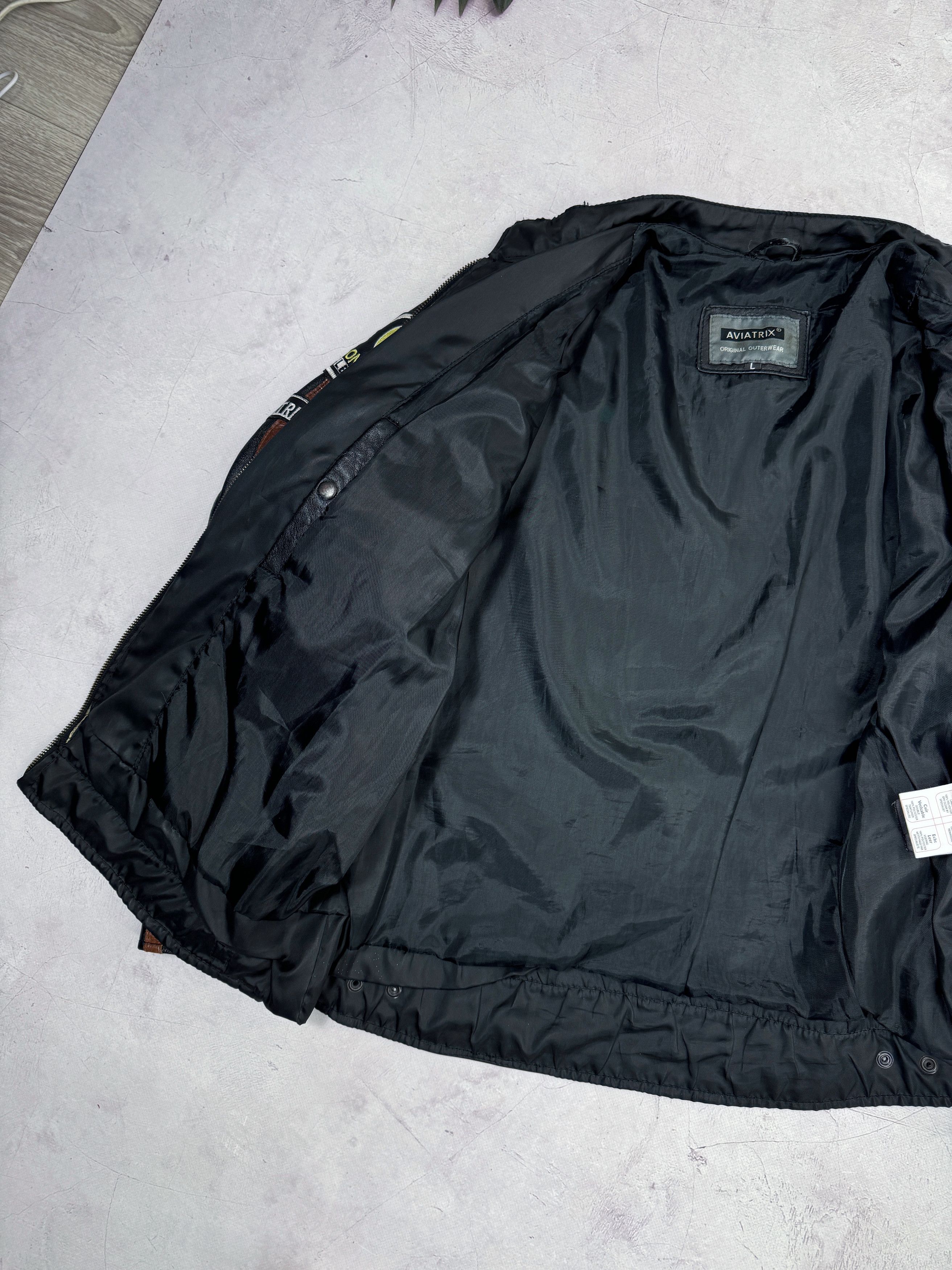 Other Vintage Racing Speed Leather Motorcycle Jacket Brogniez Size US M / EU 48-50 / 2 - 13 Thumbnail