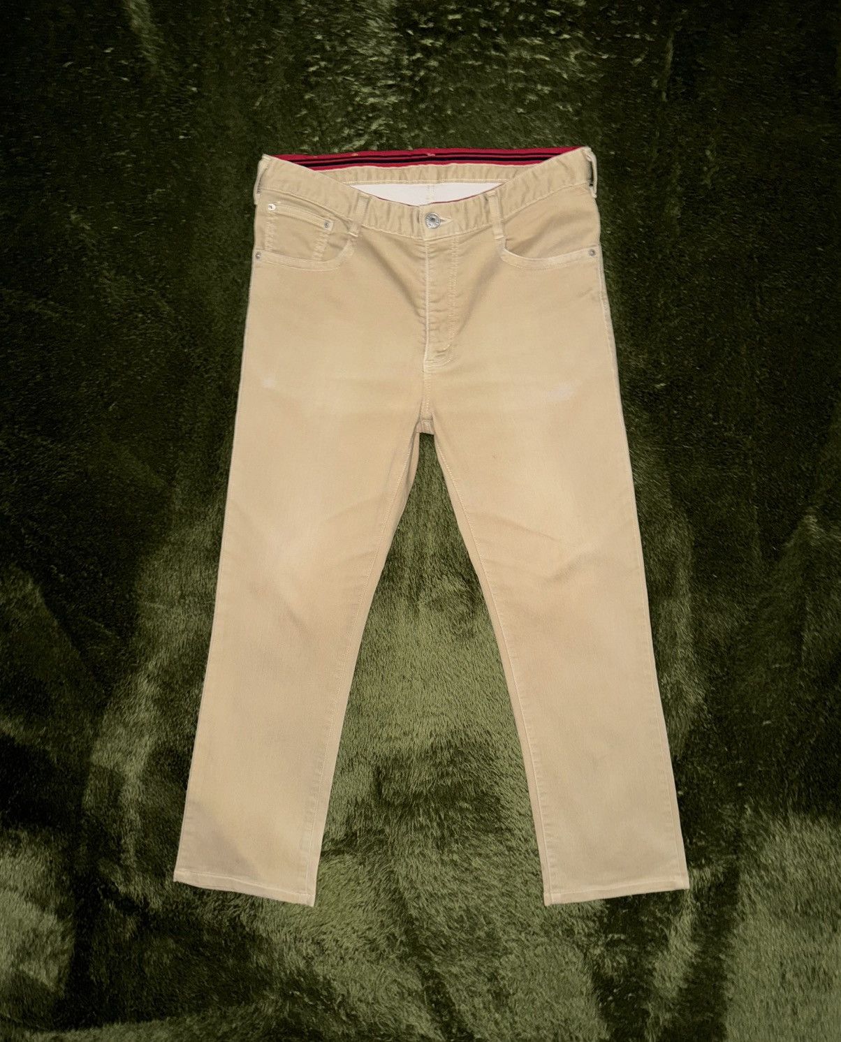 Edwin [L] EDWIN Made in Japan Relaxed Jersey Cotton Pants Beige Size US 34 / EU 50 - 1 Thumbnail