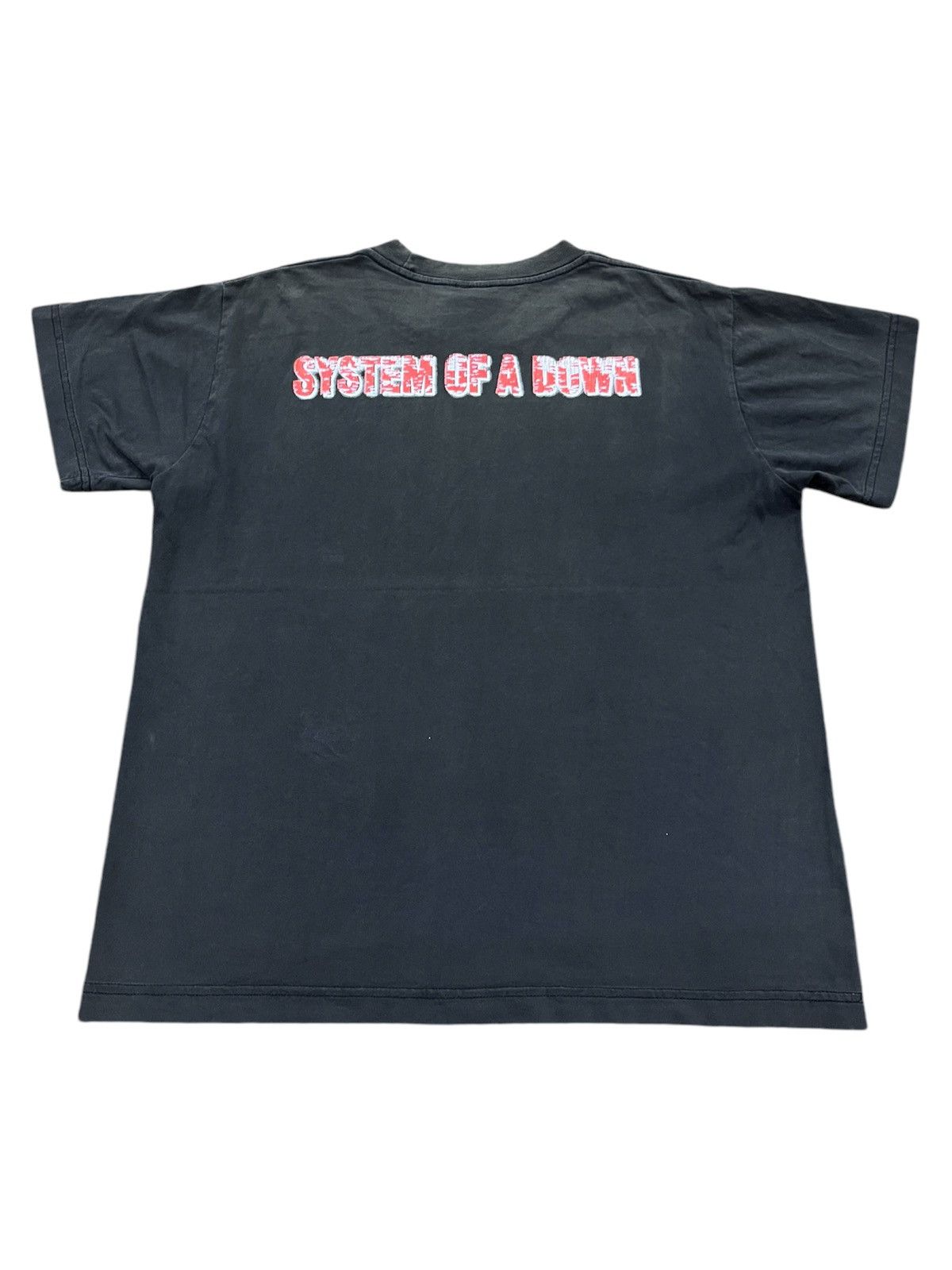Band Tees Vintage System Of A Down Band Lineup Sunfaded T-Shirt Size US M / EU 48-50 / 2 - 9 Thumbnail