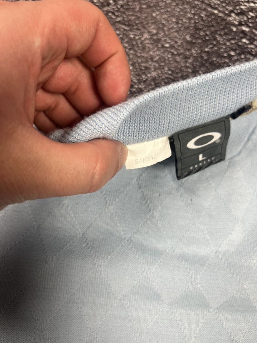 Oakley Vintage oakley sample vest knit blue Size US L / EU 52-54 / 3 - 6 Thumbnail