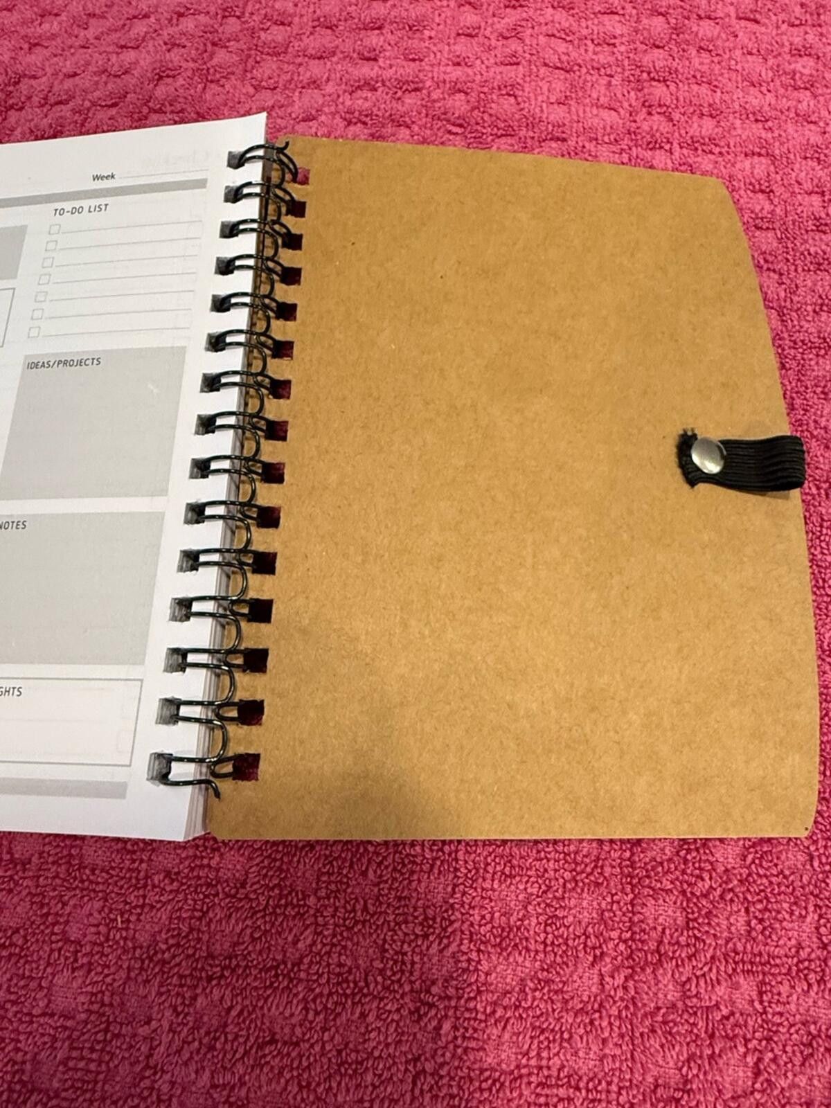Other Spiral calendar task notebook pen set inspiration quote gift Size ONE SIZE - 5 Thumbnail