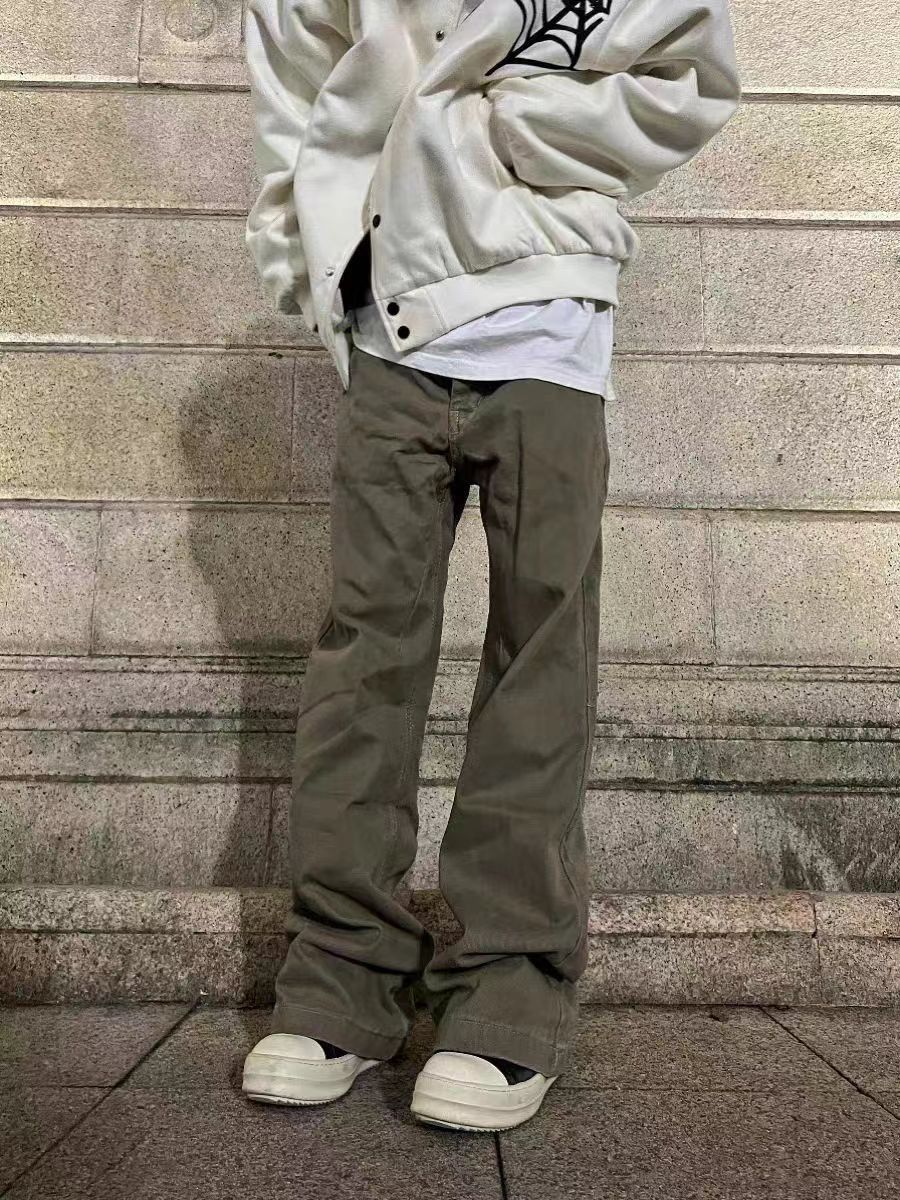 Japanese Brand × Vintage Vintage Street Loose Casual Micro Flare Jeans Size US 32 / EU 48 - 1 Thumbnail