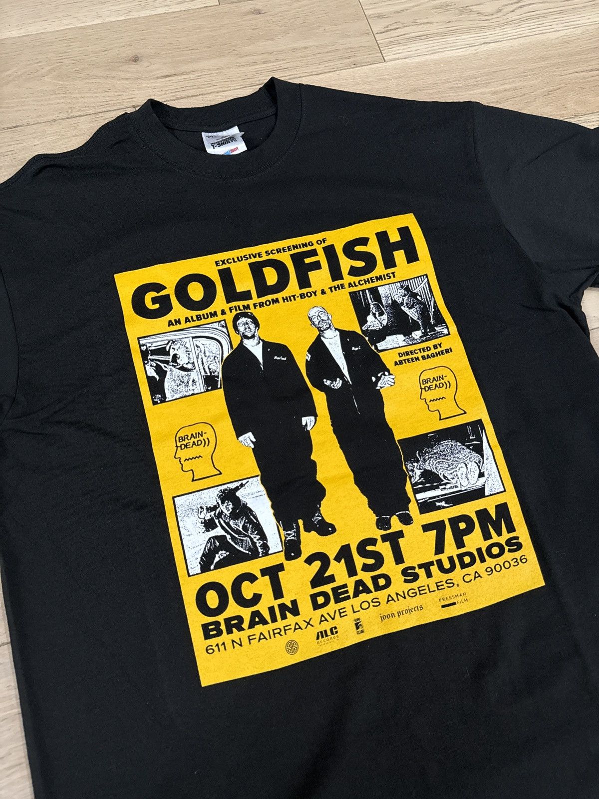 Brain Dead Brain Dead Goldfish T Shirt Alchemist Hit Boy Hip Hop XL 2XL Size US XL / EU 56 / 4 - 2 Thumbnail