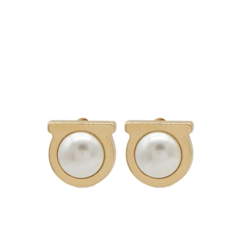 Salvatore Ferragamo Ferragamo GOLD Earrings Size ONE SIZE - 1 Preview