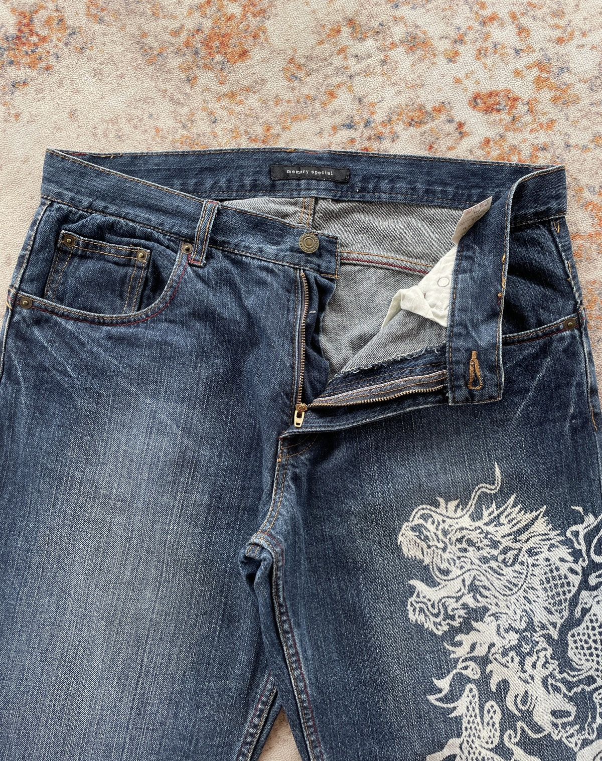 Karakuri Tamashii Memory Special Dragon Short Jeans Size US 34 / EU 50 - 3 Thumbnail