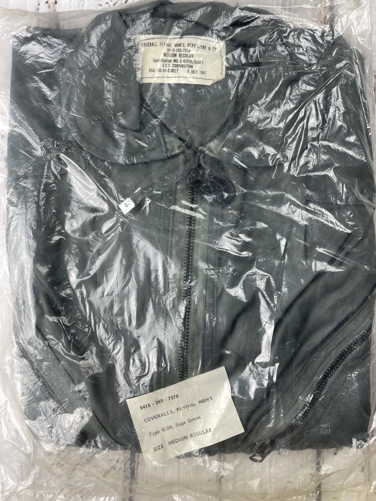 The Unbranded Brand Deadstock Vintage 60s Military USAF Flying Coveralls K-2B M Size ONE SIZE - 2 Thumbnail