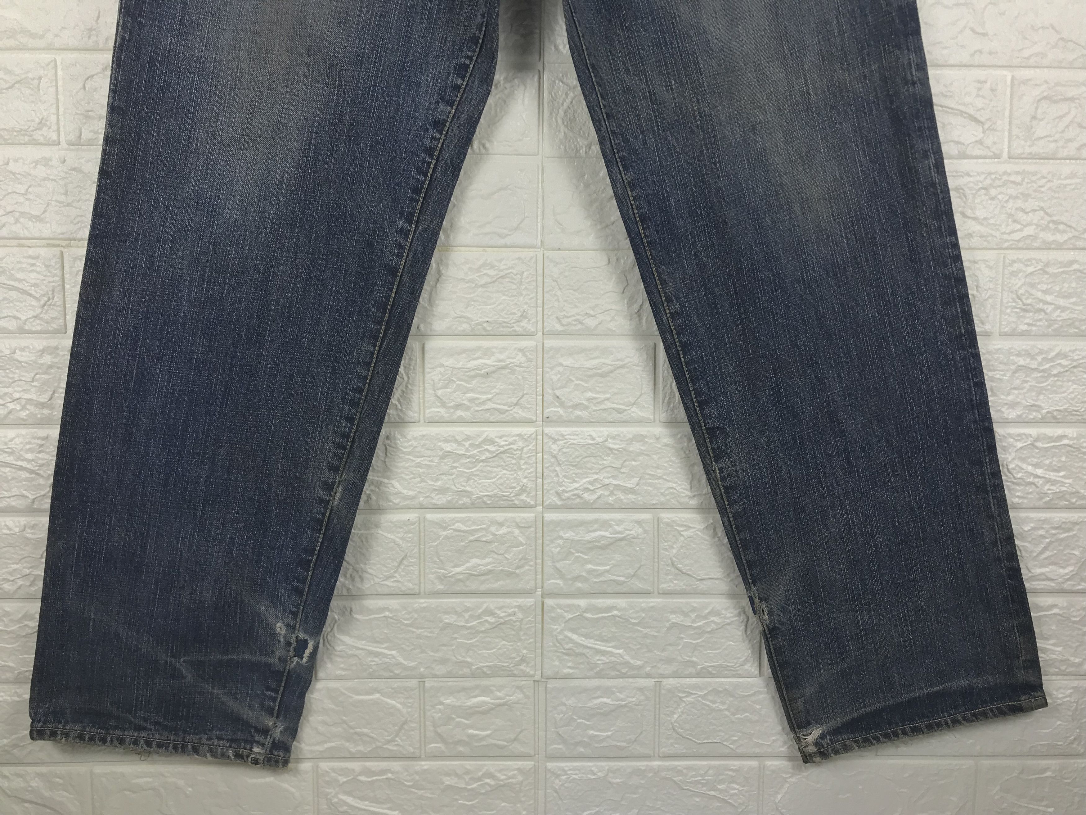MasterPiece Vintage Master piece X Hectic Denim Baggy Jeans Size US 35 - 4 Thumbnail