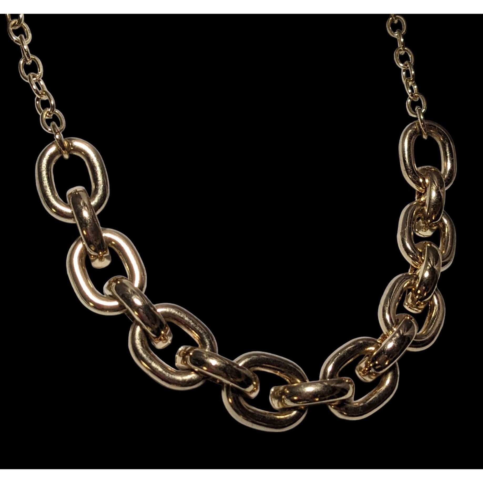 Other Dana Buchman Gold Large Link Chain Necklace Size ONE SIZE - 3 Thumbnail