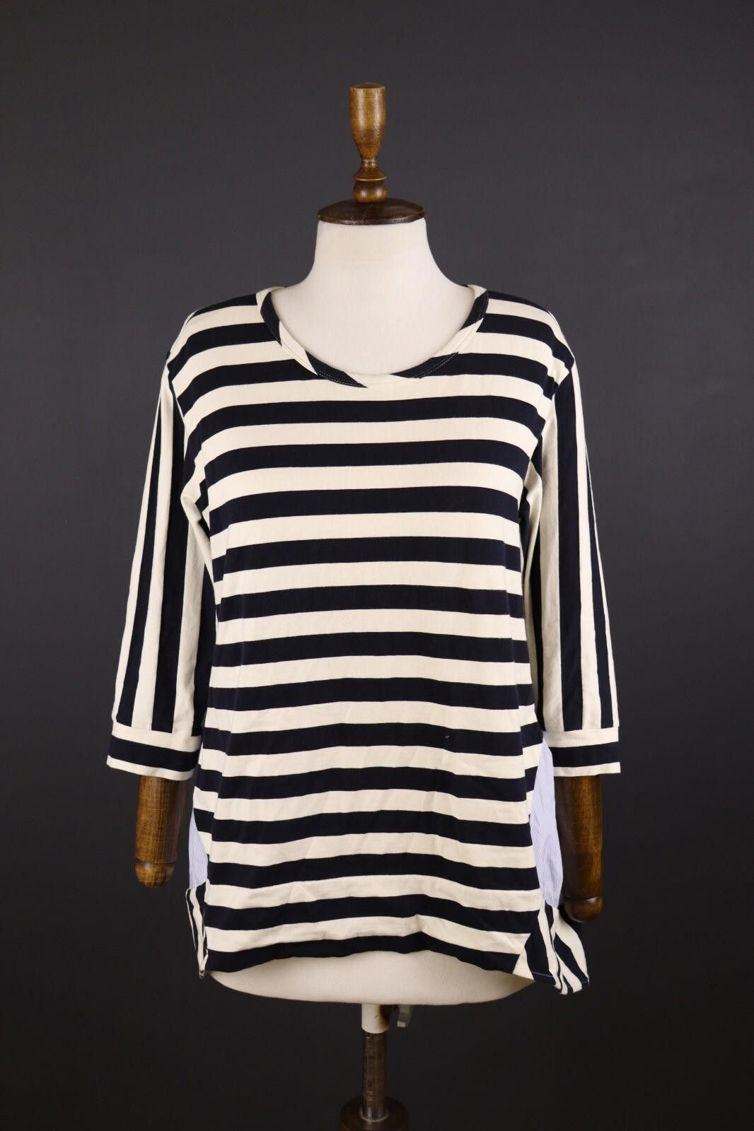 Designer Manila Grace Multicolor Stripe Tunic Shirt Size 3 Size M / US 6-8 / IT 42-44 - 1 Thumbnail