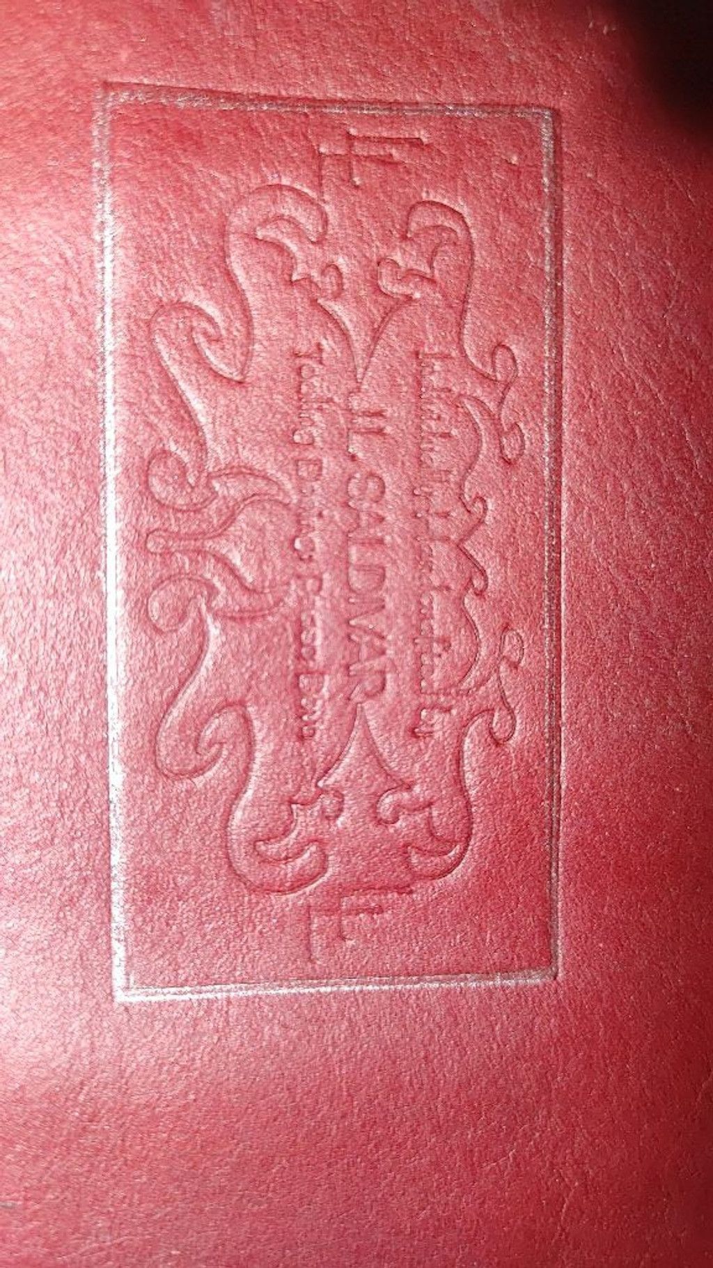 The Unbranded Brand J.L. Saldivar Embossed Leather Crossbody/Wallet Size ONE SIZE - 8 Thumbnail