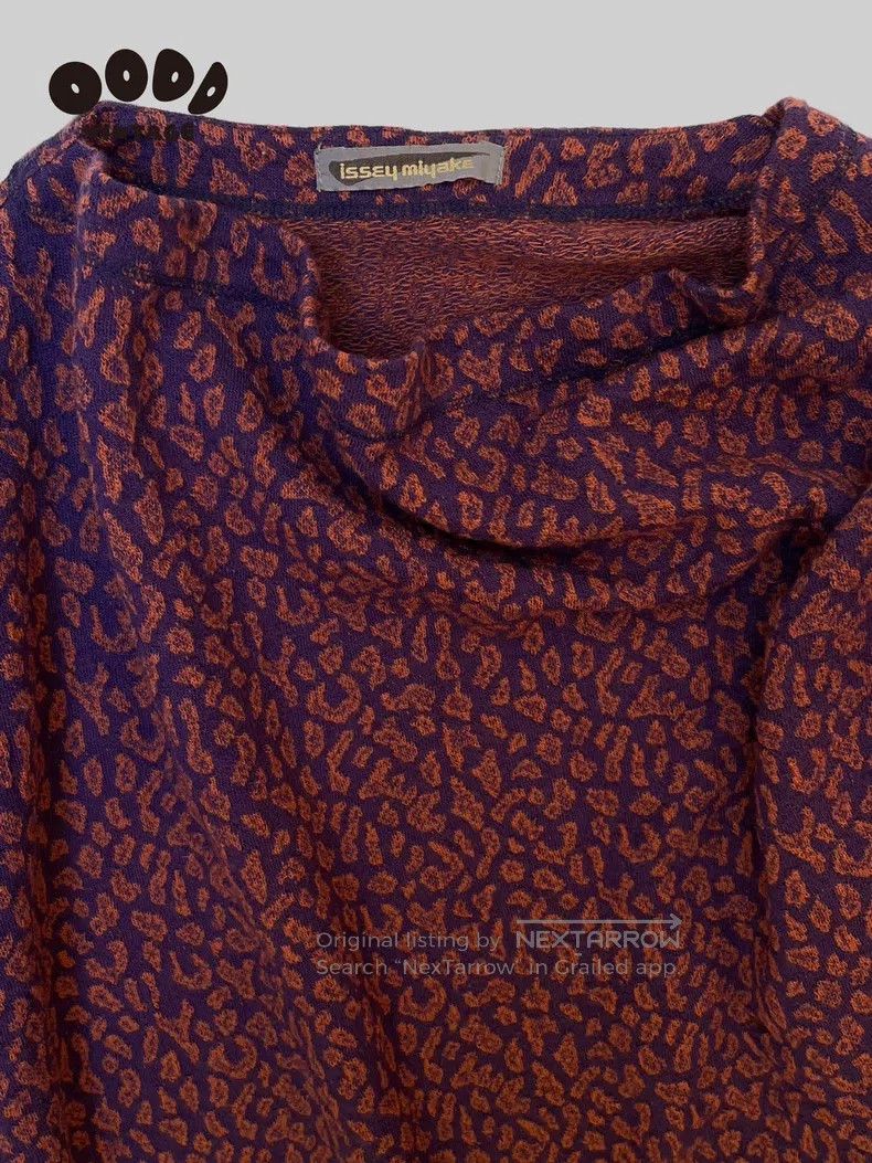 Issey Miyake Issey Miyake Abstract pattern draped knit dress Size S / US 4 / IT 40 - 6 Thumbnail