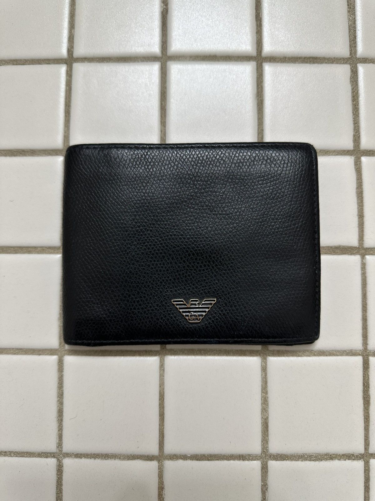 Emporio Armani 90s Armani leather wallet Size ONE SIZE - 1 Thumbnail