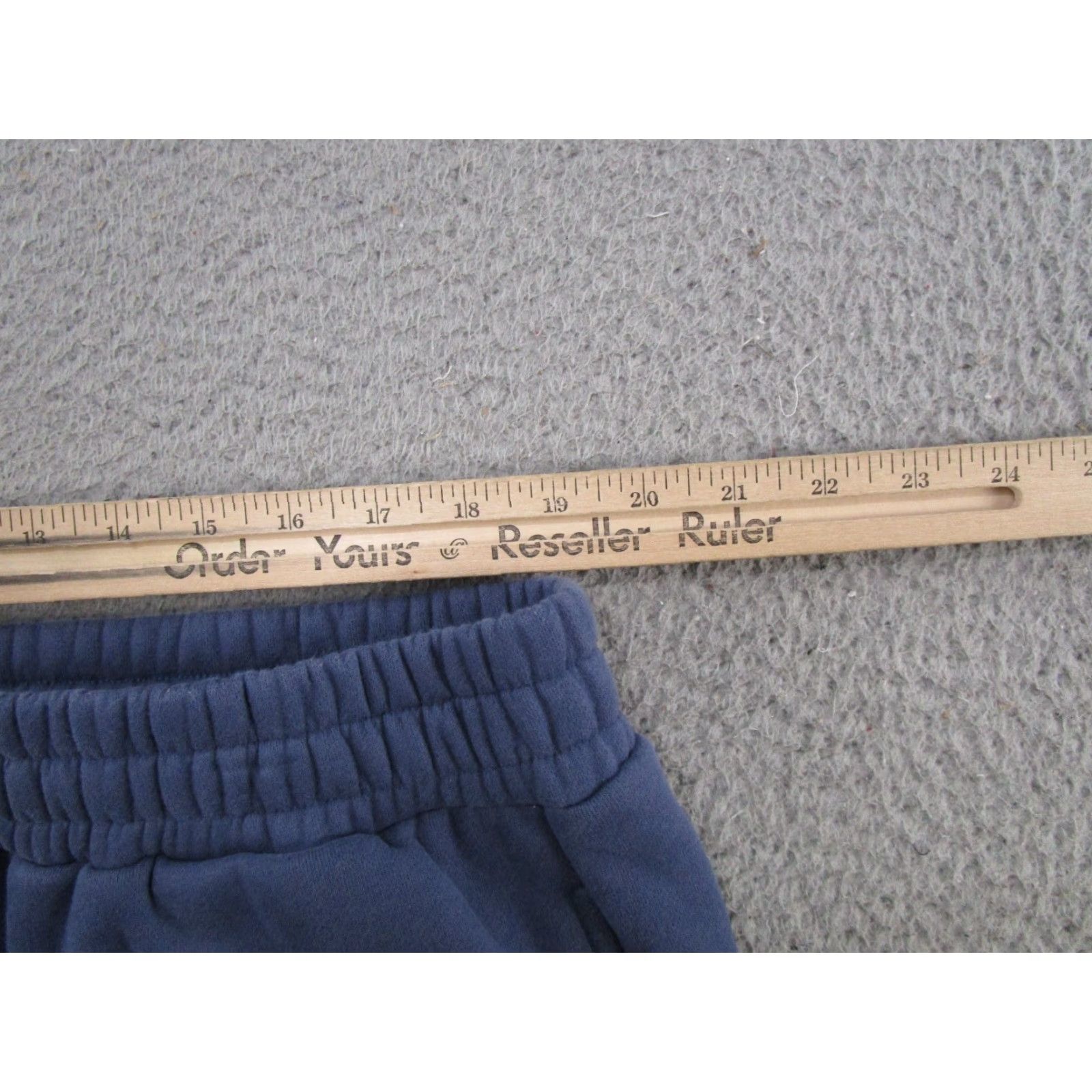 Vintage Comfrt Sweatpants Unisex Adults 3XL Blue Elastic Waist Pockets Tapered Leg Size 40" / US 18 - 7 Thumbnail