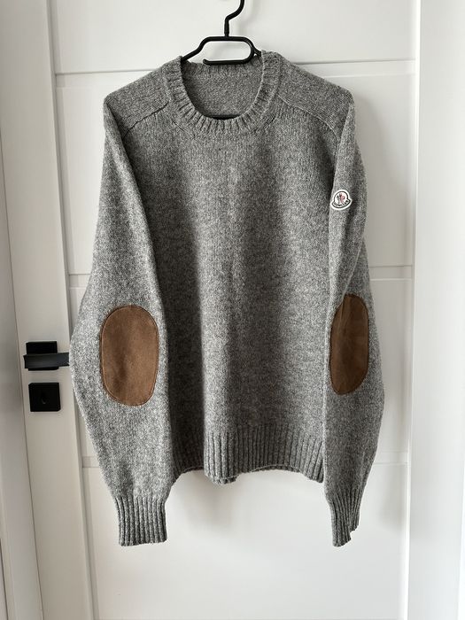 Moncler MONCLER maglione tricot girocollo Lana wool knit sweater