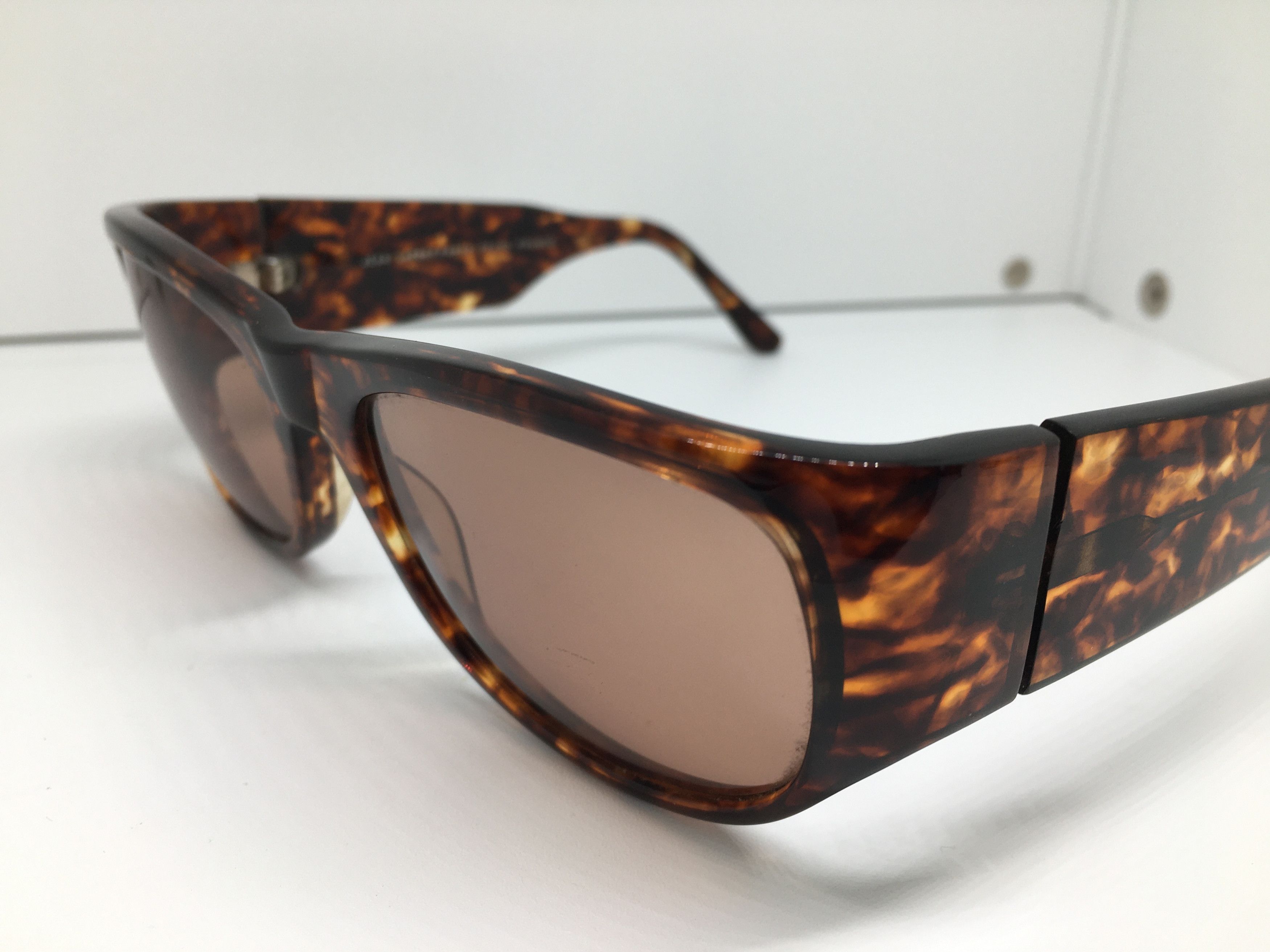 Vintage Vintage Jean Lafont Paris Tortoise Sunglasses Frame France Size ONE SIZE - 3 Thumbnail