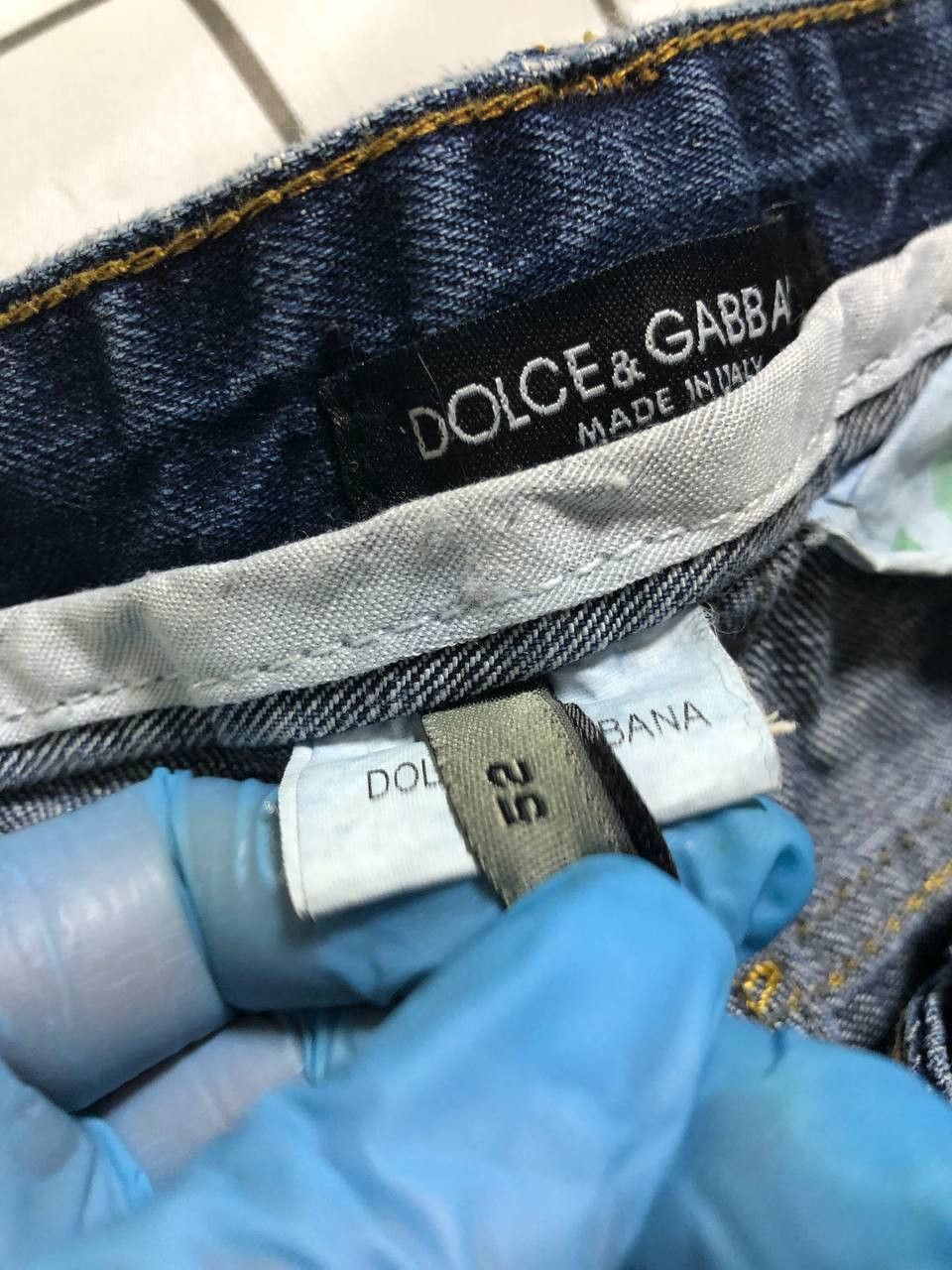 Dolce & Gabbana Dolce & Gabbana luxury denim pants size 52 Size US 36 / EU 52 - 16 Thumbnail