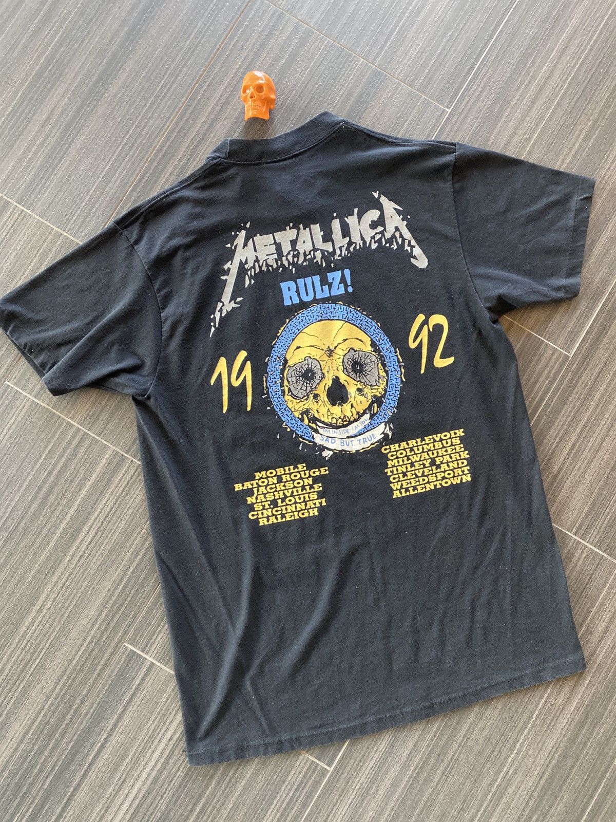 Metallica Metallica Rulz ! live in concert 92 tour shirt L Size US L / EU 52-54 / 3 - 3 Thumbnail