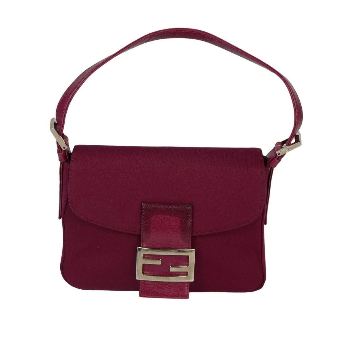 Fendi Fendi Bordeaux Mamma Baguette Shoulder Bag Size ONE SIZE - 1 Thumbnail