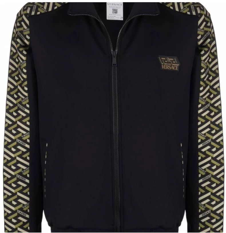 Versace Versace Stylish jacket with sports webbing Size US M / EU 48-50 / 2 - 1 Thumbnail