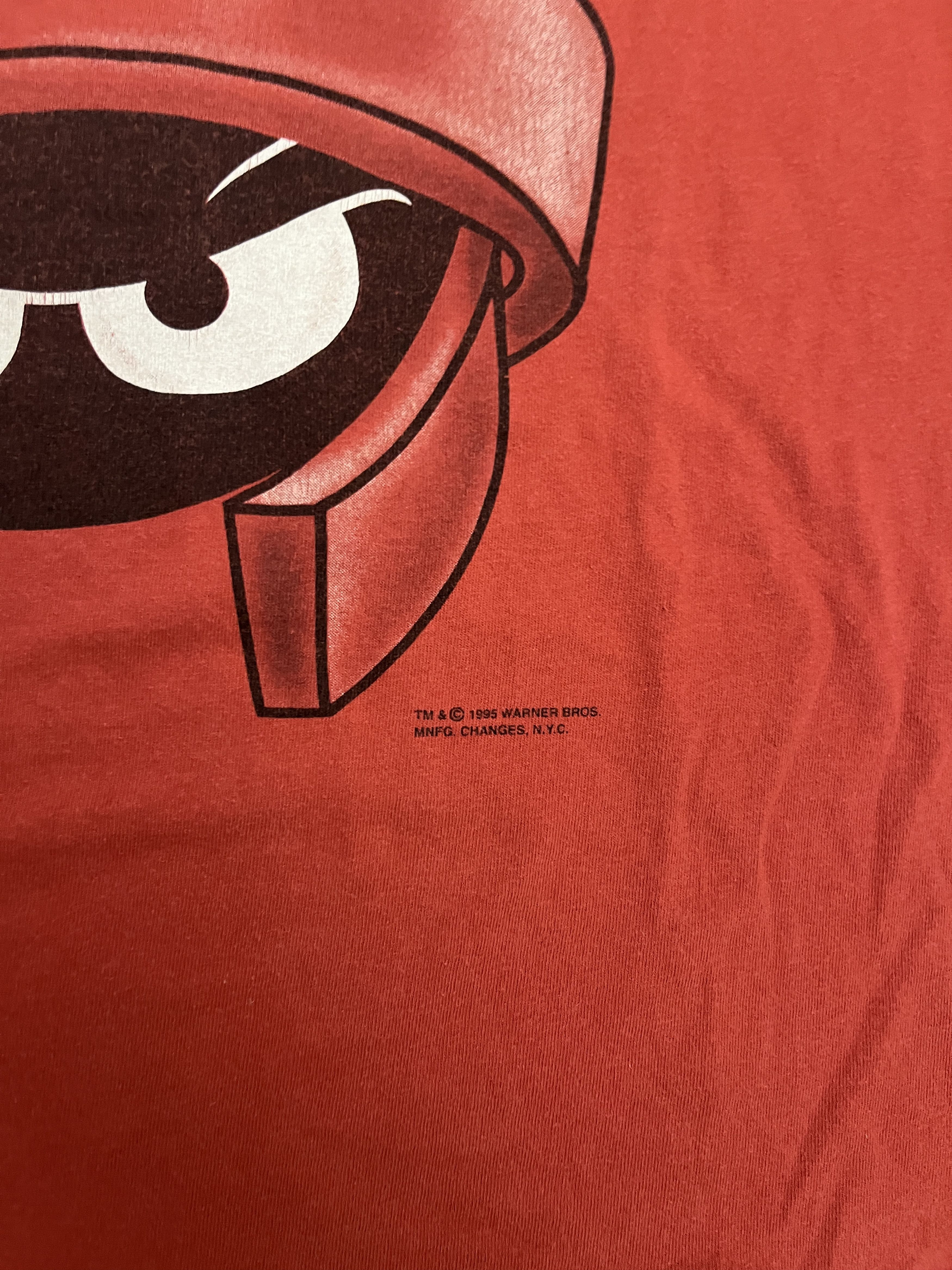 Vintage Vtg 1995 Marvin the Martian Wear Shirt XL Changes USA Size US XL / EU 56 / 4 - 2 Thumbnail