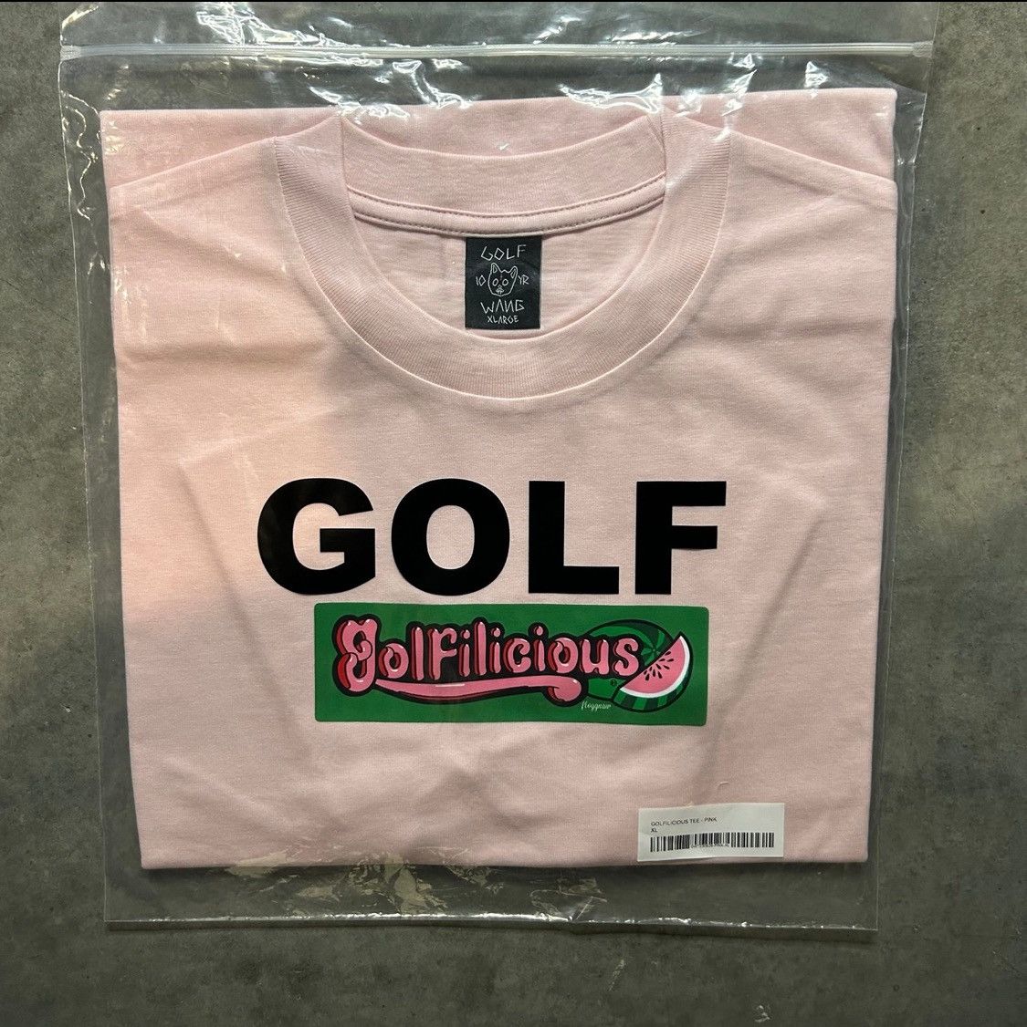 Golf Wang GOLFILICIOUS TEE (SIZE XL) (PINK) - GOLF WANG Size US XL / EU 56 / 4 - 1 Preview