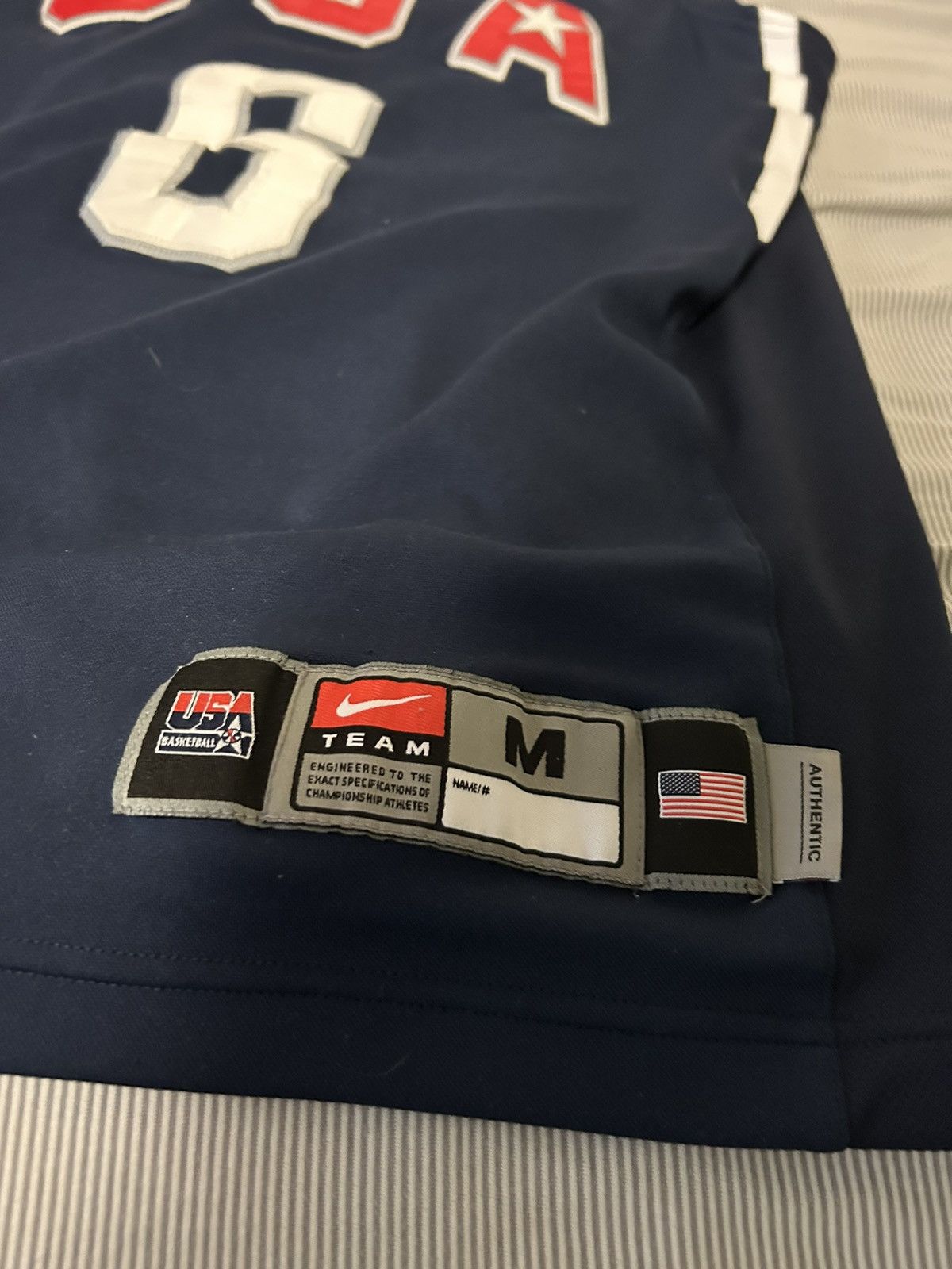 Nike × USA Olympics Lebron James USA jersey Size US M / EU 48-50 / 2 - 2 Thumbnail